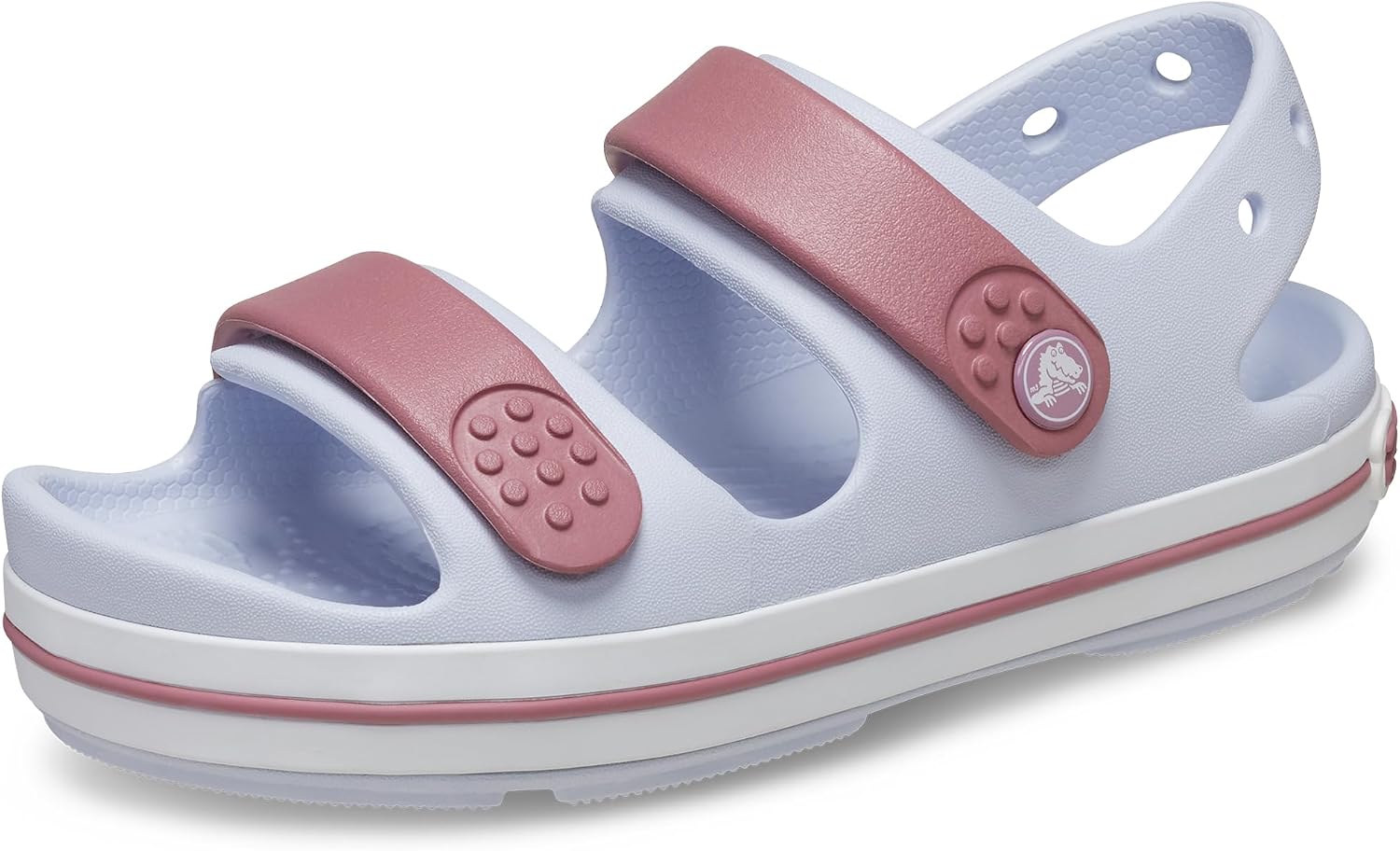 Crocs Unisex Çocuk Crocband Cruiser Sandal K/T Dreamscape/Cassis Terlik - Görsel 1