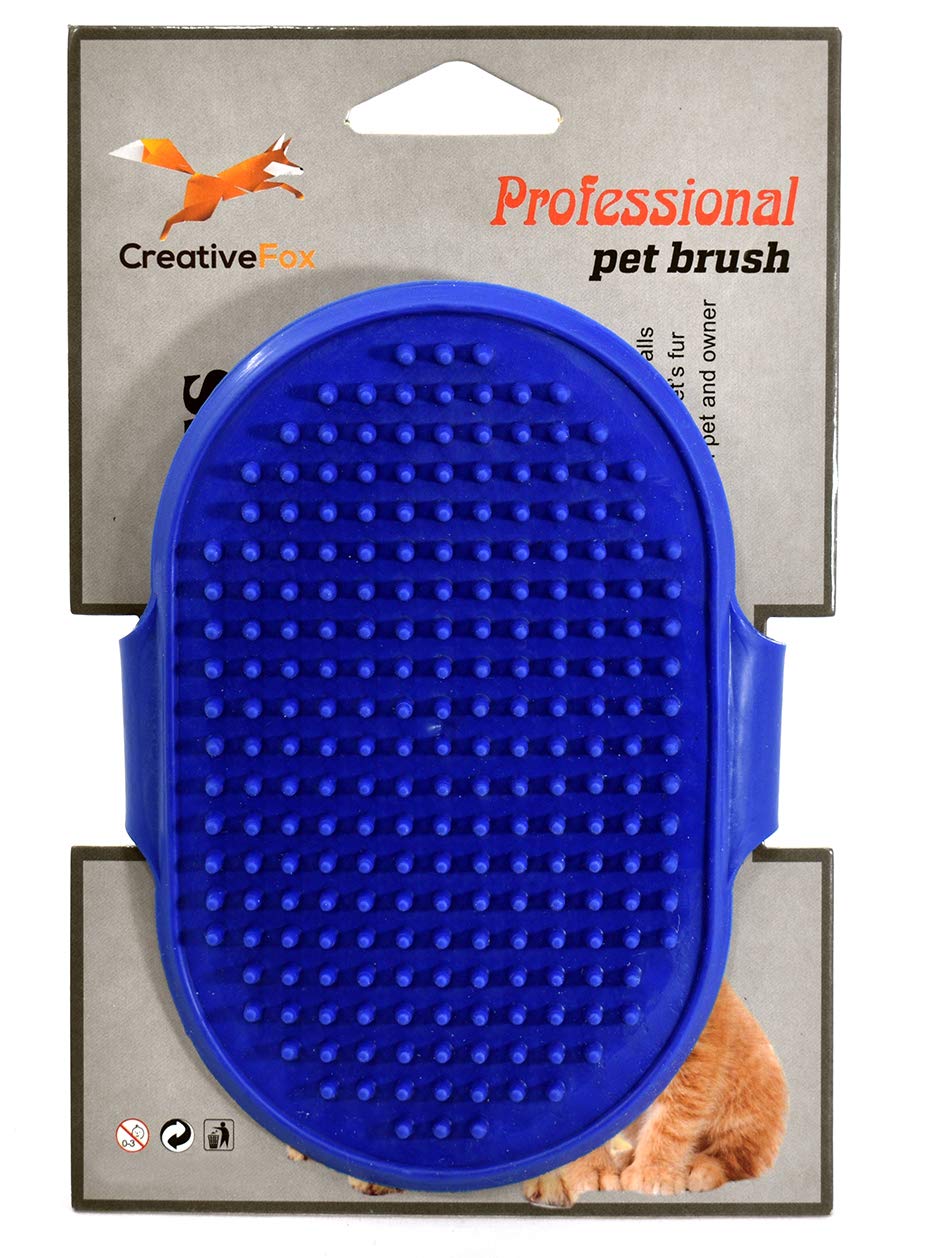 Creativefox Pet Grooming Accessories (Puppies Dog & Cat) Soft Hand Rubber Shampoo Brush For Massage And Cleaning Hair And Fur Lice Remover For Clean Coat For All Size Dogs Puppy Pets (Color May Vary) (B08R6VCPYH) Amazon Price History, Amazon Price Tracker