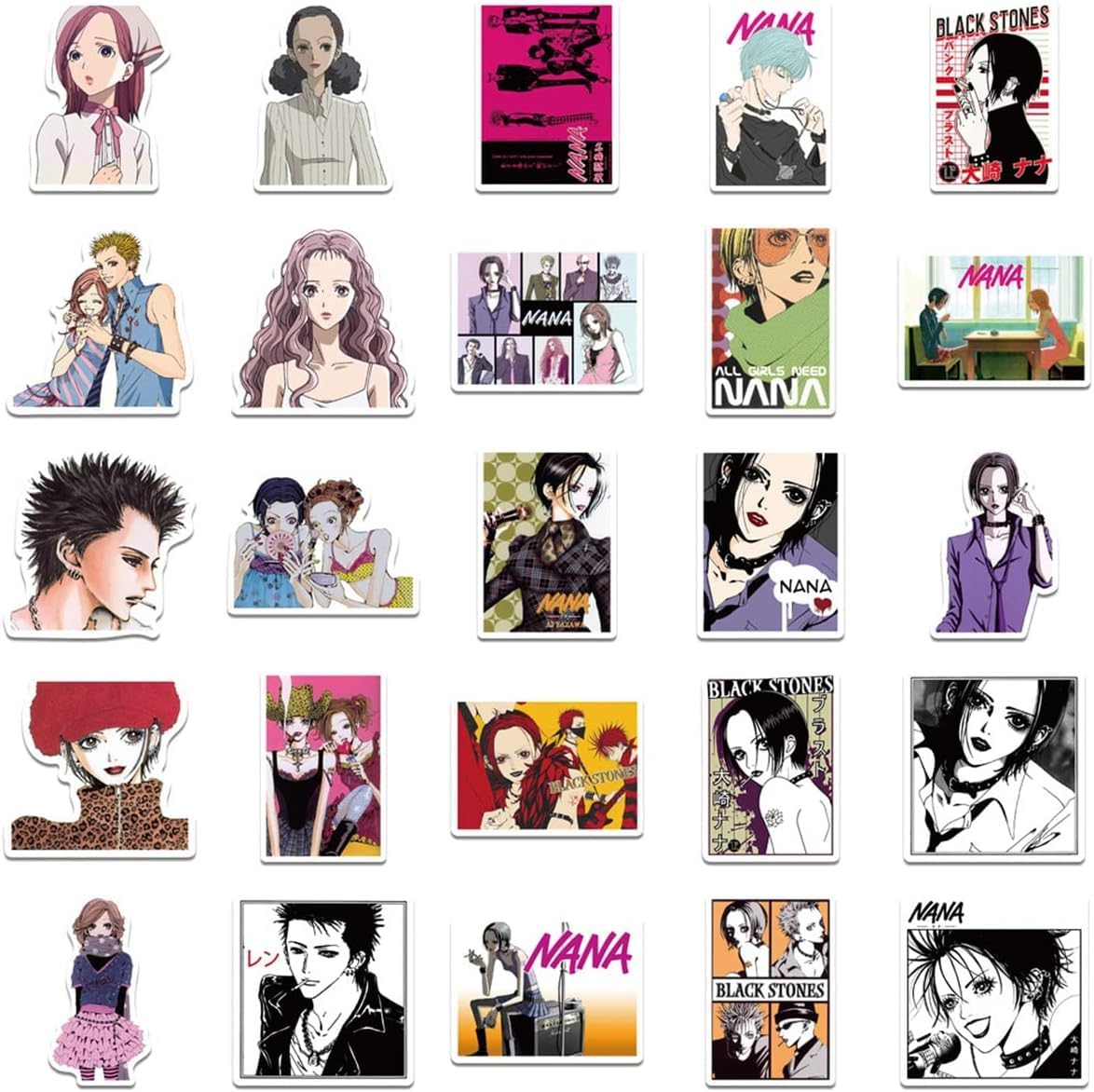 Amazon.co.jp: 50枚入 大崎ナナ NANA ナナ ステッカーセット シール