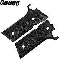 Vista 2 de Guuun Empuñaduras G10 súper Grippy para Beretta 92XI / 92GTS tamaño completo, la textura de las escamas cibernéticas OPS hace que se pegue a tu mano