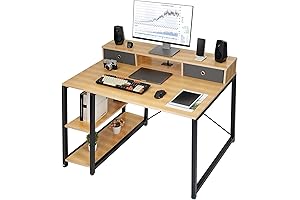 TOPSKY Deep Desk 30 Depth & Monitor Stand
