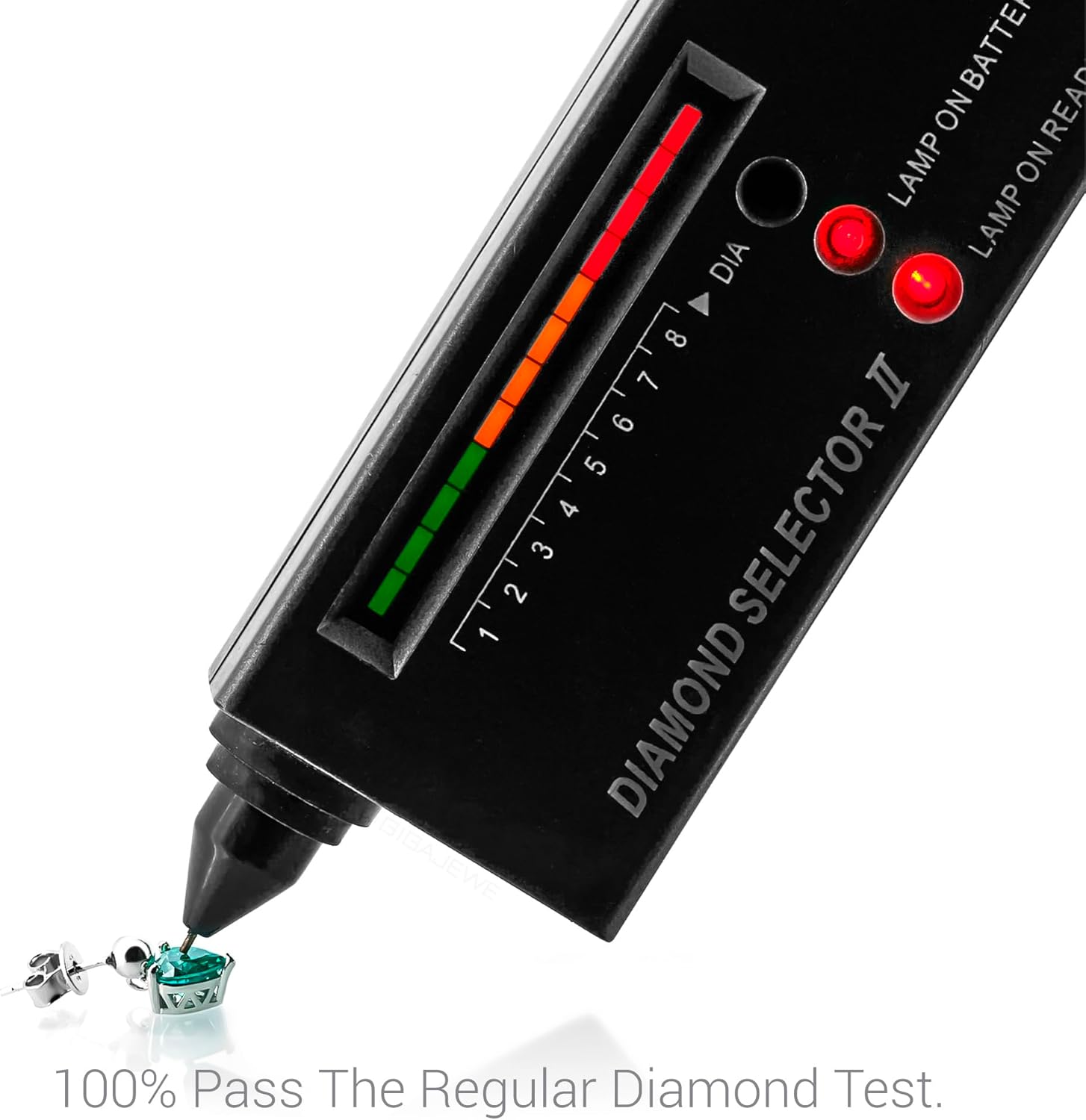 GIGAJEWE White Color Moissanite Stud Earrings Heart Cut Moissanite Earrings 2.0ct/pair,18K Gold Plated 925 Steling Silver, Stud Earrings For Women - Image 7