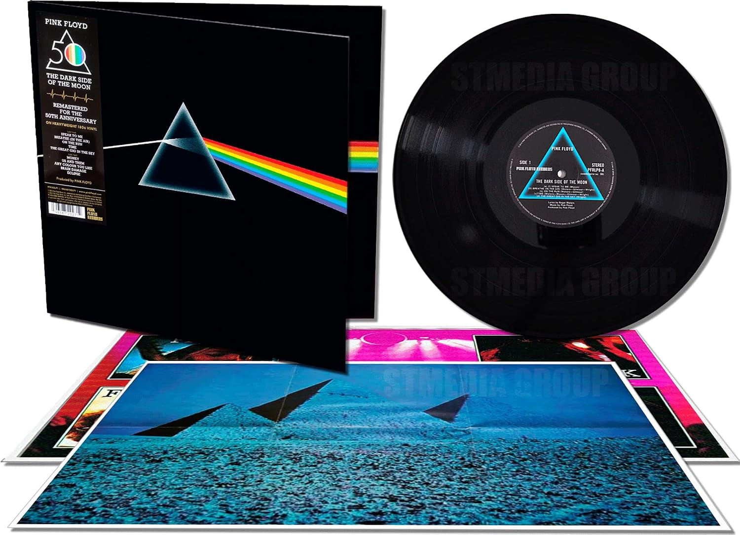 The Dark Side of the Moon - Pink Floyd - Limited Anniversary Edition 50th Anniversary LР by Pink Floyd — album cover