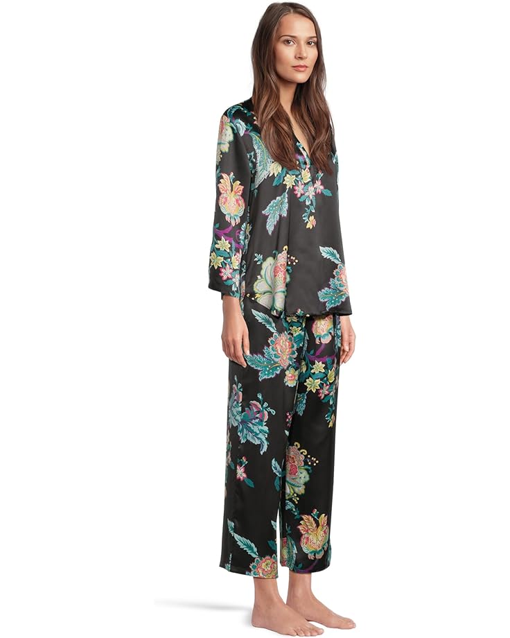 N by Natori Festival - Satin Long Sleeve Pajama Set - #2 of 4