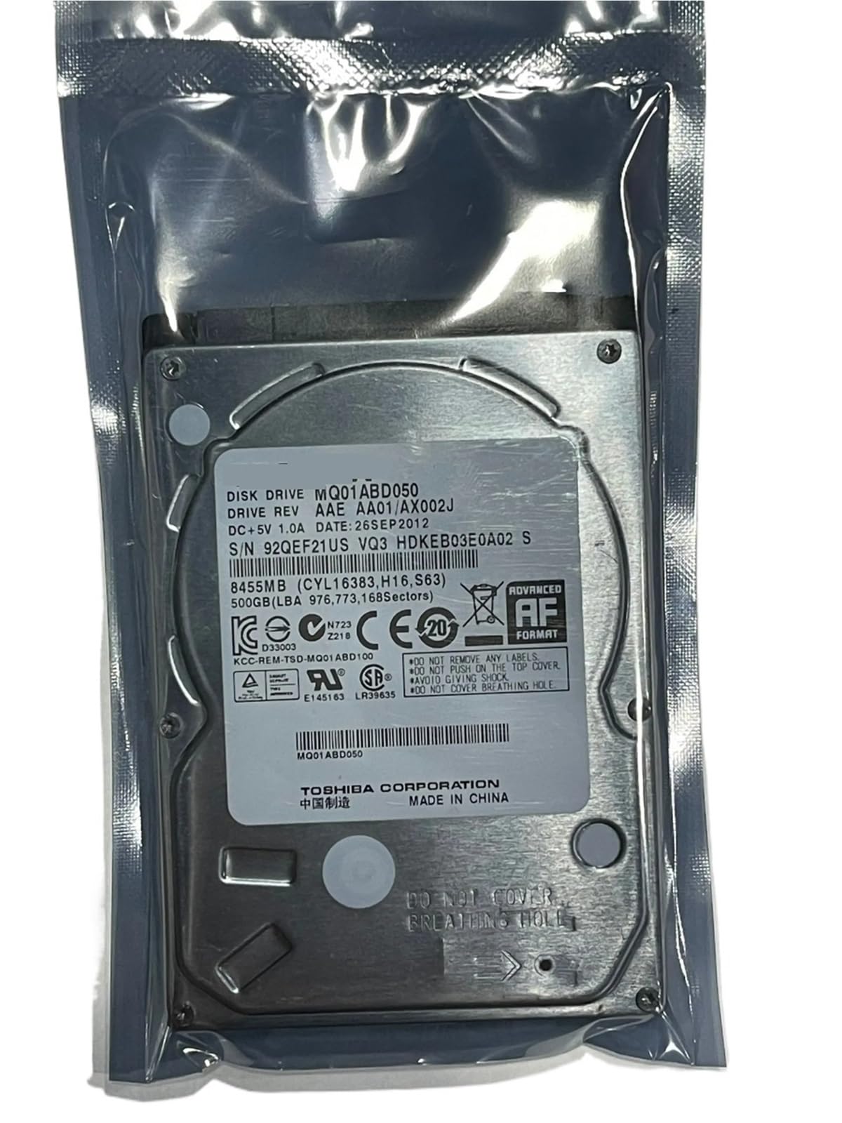 Do 500 GB MQ01ABD050 5400RPM SATA 3 Gb/s 2,5-calowy laptop HDD dysk twardy | Do 500 GB MQ01ABD050 5400RPM SATA 3 Gb/s 2,5-calowy laptop HDD dysk twardy
