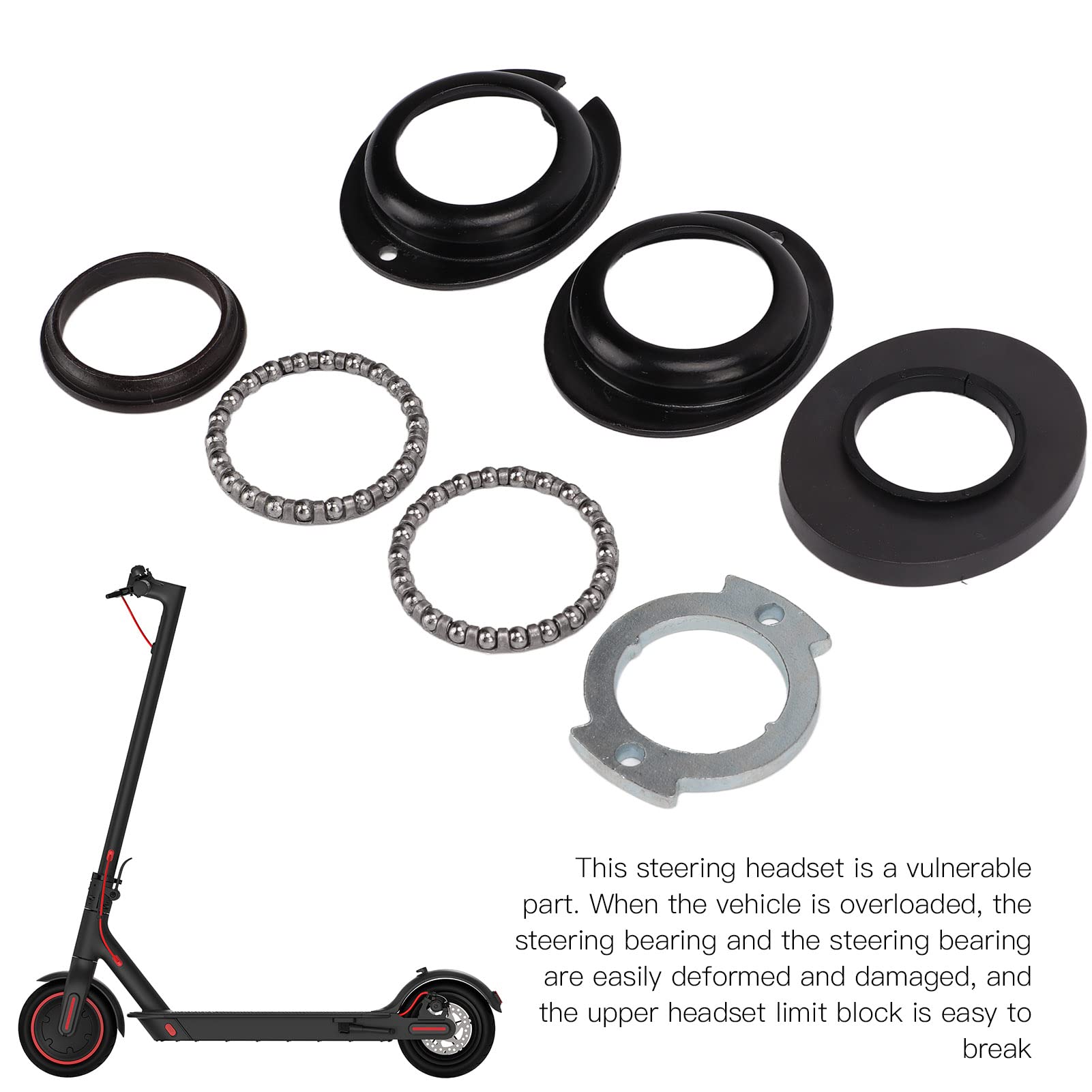 Urbetter Monopattino Elettrico Kit Cuscinetti Sterzo Per