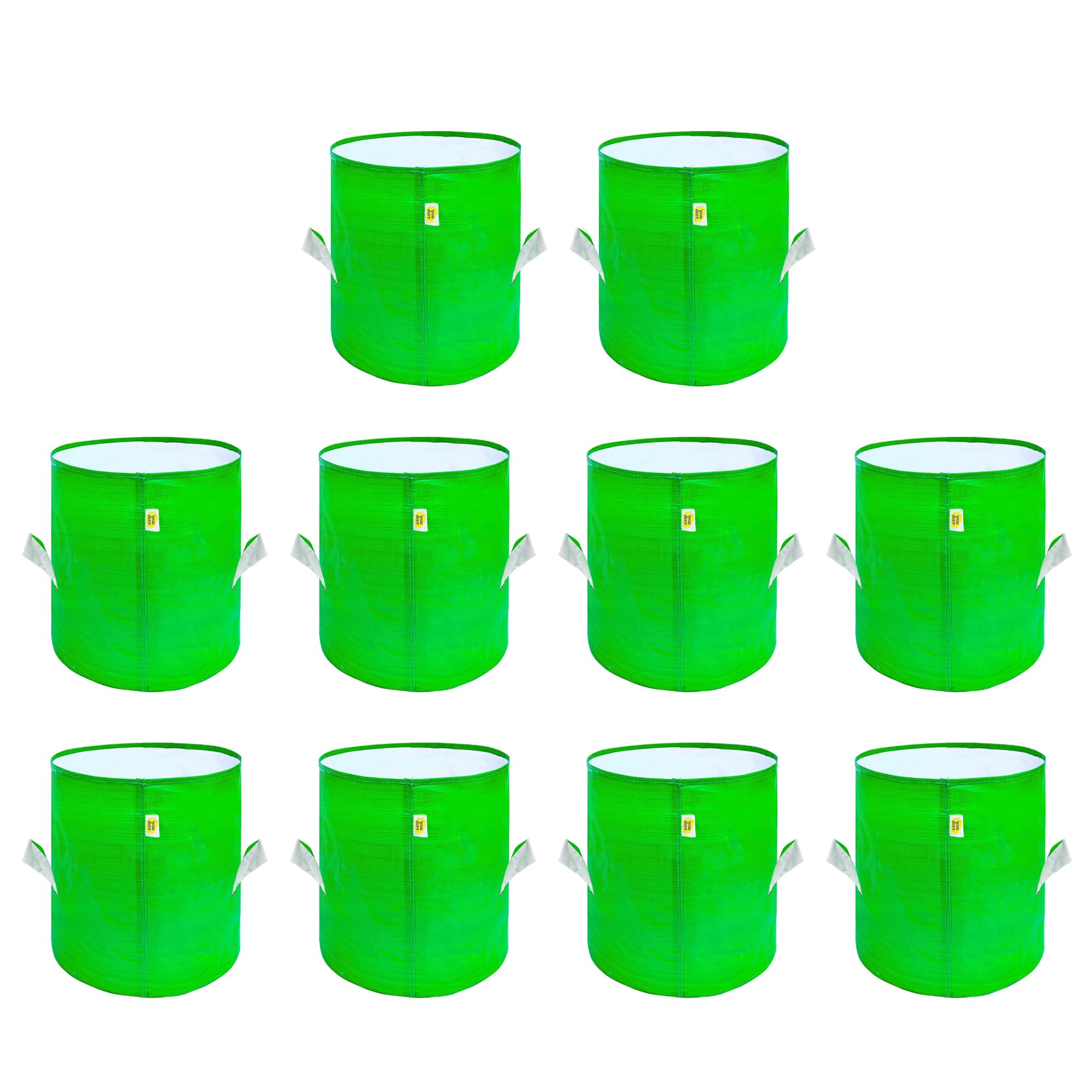 WONDERR Premium Grow Bags for Plants (260 GSM, HDPE, UV Resistant) 12X15 INCHES (Set of 10) (B0D3HWZ5KV) Amazon Price History, Amazon Price Tracker