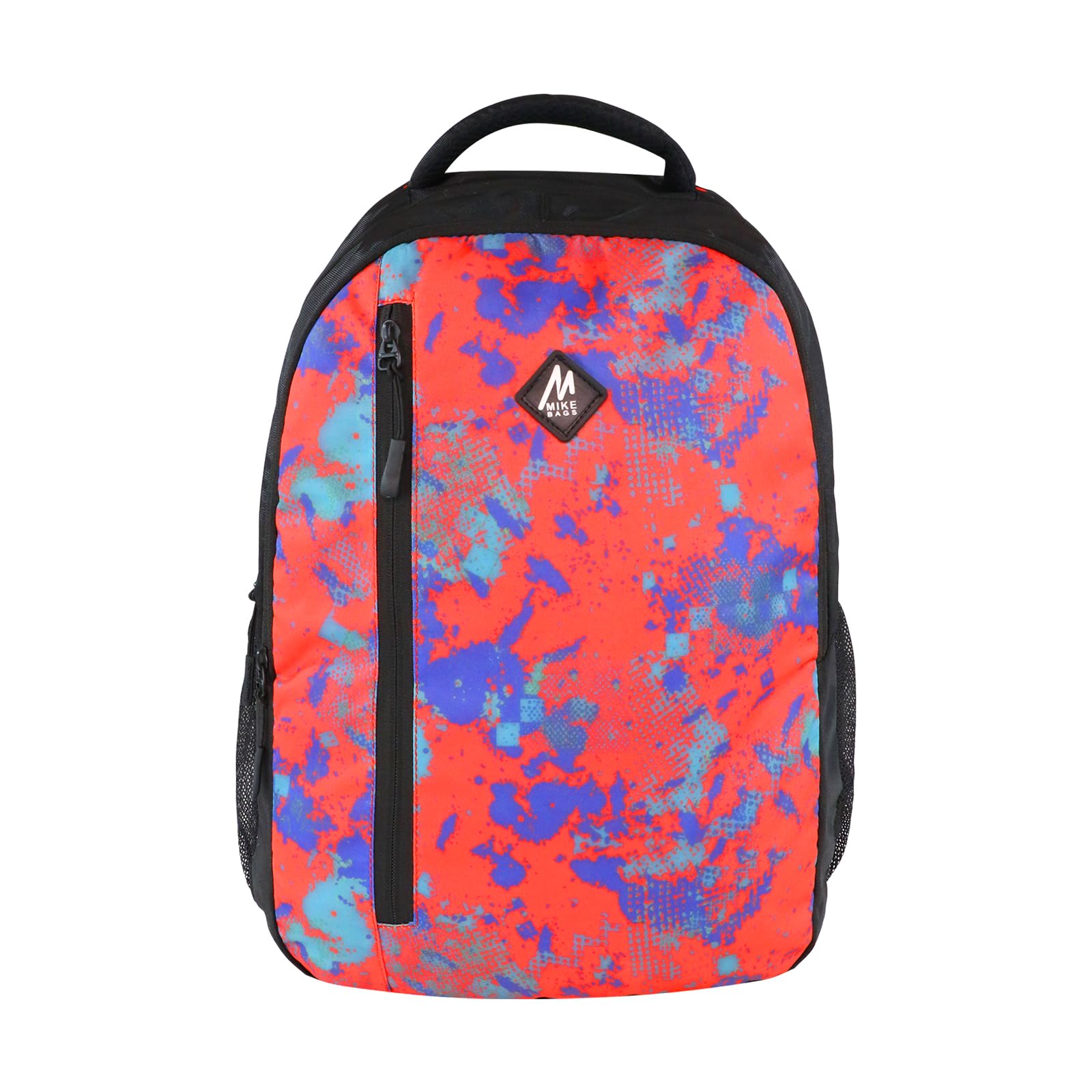 MIKE BAGS Armour Deluxe Laptop Backpack-Red & Black