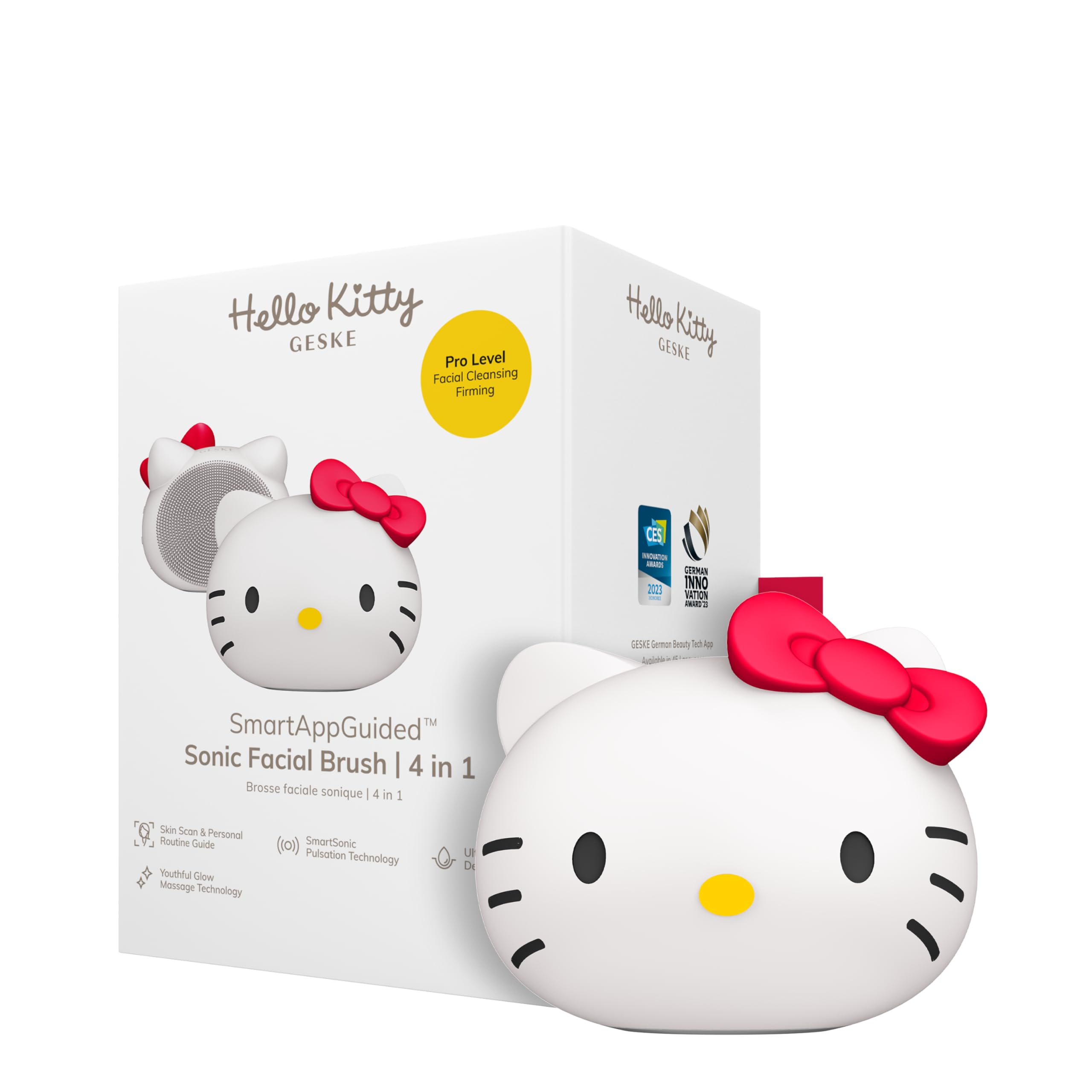 Amazon.co.jp: GESKE Hello Kitty ソニック フェイシャルブラシ