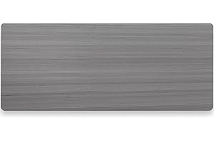 VIVO 60 x 24 Inch Dark Gray Universal Solid One-Piece Table Top...