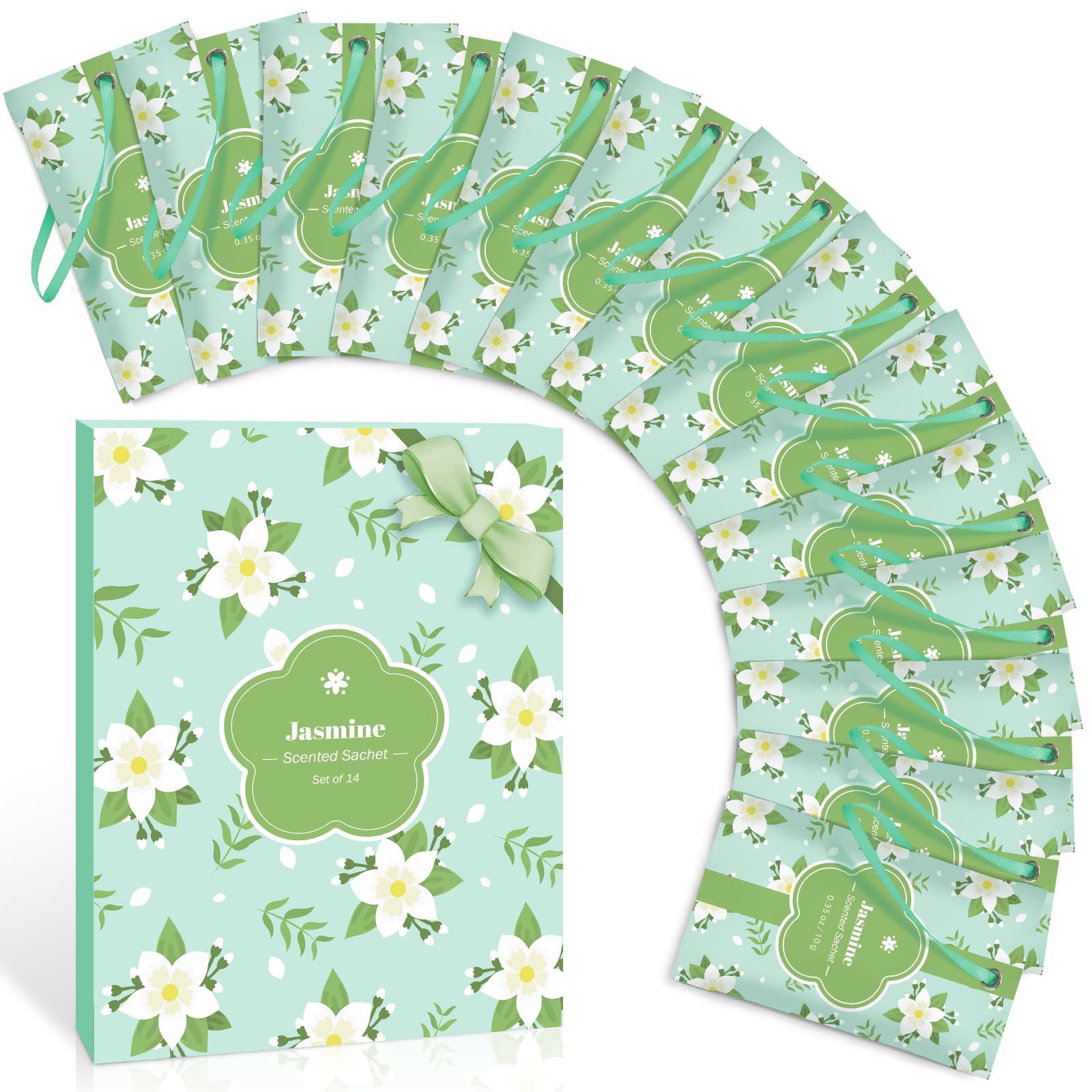  Scent-Hi Sobres Perfumadas Aroma de Jazmín para Baños y Armarios
| Scent-Hi Sobres Perfumadas Aroma de Jazmín Bolsitas 