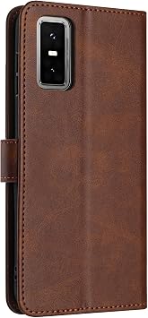 Compatible with Infinix GT30 Pro 5G Leather Case,Compatible with Infinix GT 30 Pro 5G X6873 Case PU Leather Phone Flip Cover Brown