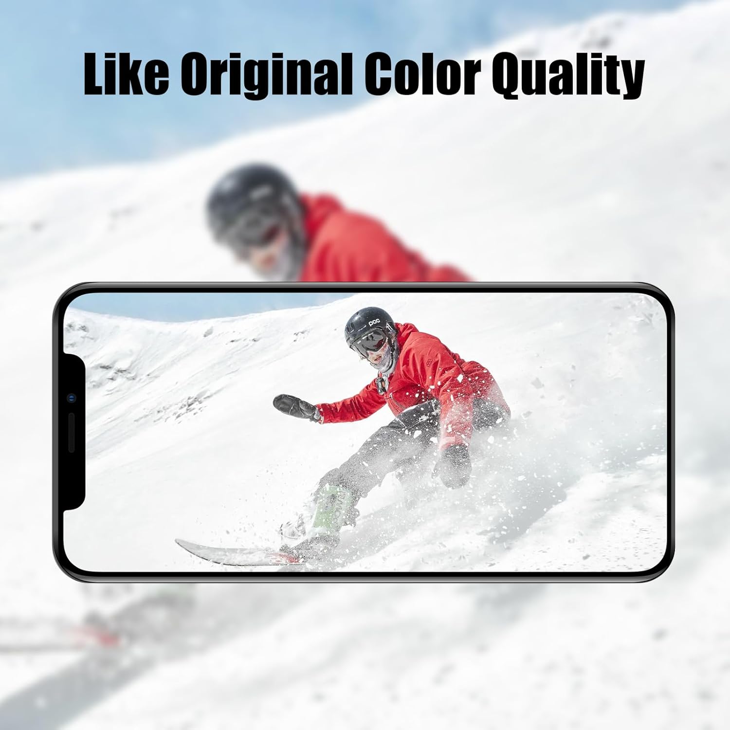 for iPhone 13 Pro Max LCD Screen Replacement 6.7 Inch Full HD 3D Touch Screen LCD Display Digitizer (for Model A2484, A2641, A2643, A2644, A2645) with Repair Kits and Screen Protector