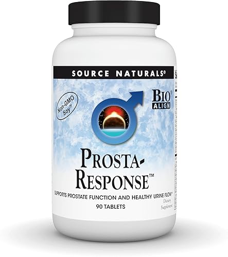 Source Naturals Prosta-Response - Apoya la función de la próstata y el flujo de orina saludable* - 90 tabletas
