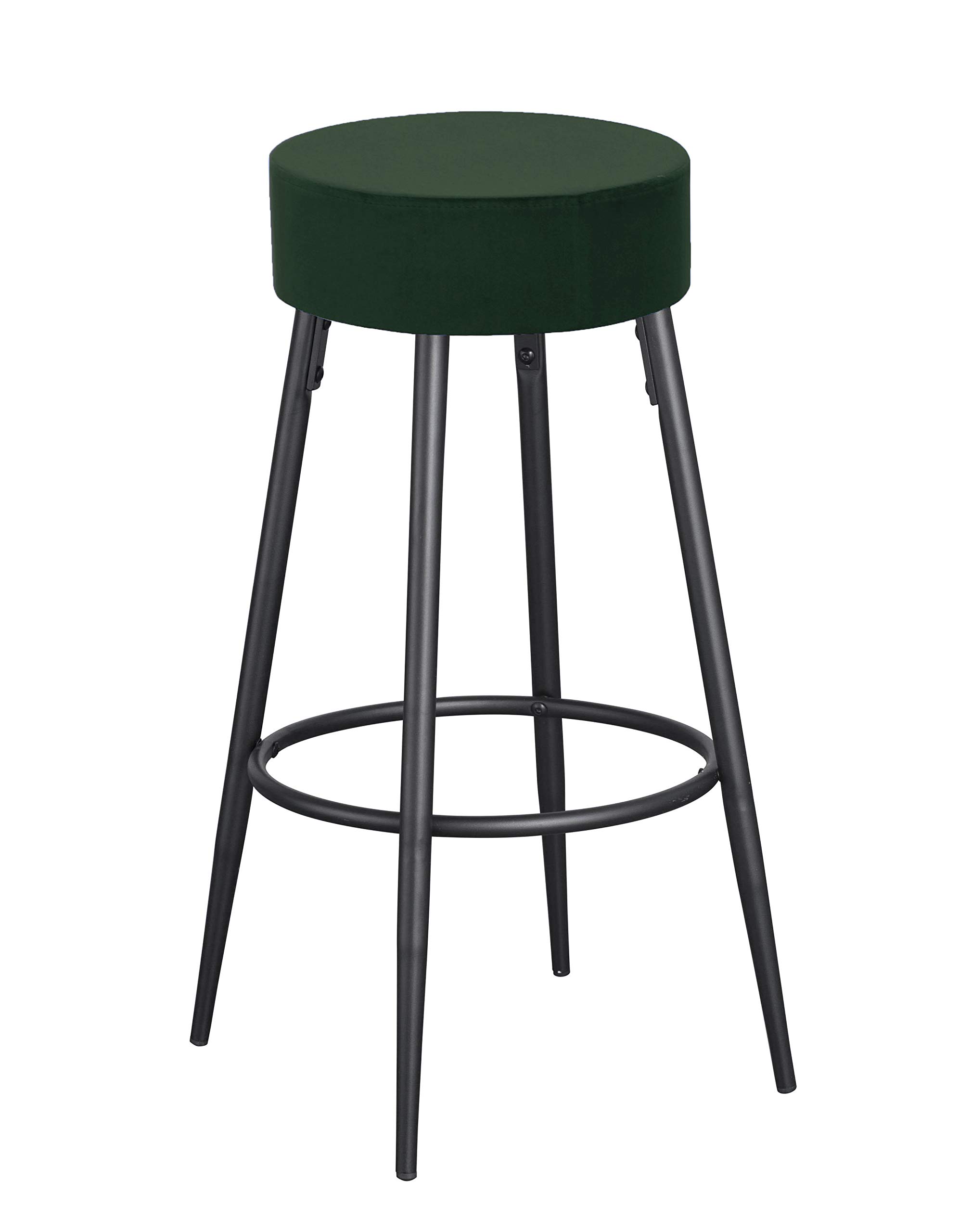 Amazon.com: Best Master Furniture WY5168 Wayland Modern Round Back Less Bar  Height Stools, Set of 2, Green : Home & Kitchen