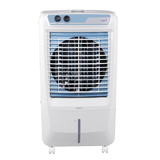 Livpure Koolbliss Desert Air Cooler - 65 L |190W Motor with Thermal Overload Protection | Big Ice Chamber | Antibacterial Honeycomb Pads | Inverter Compatibility | 2 Years Warranty on Motor |