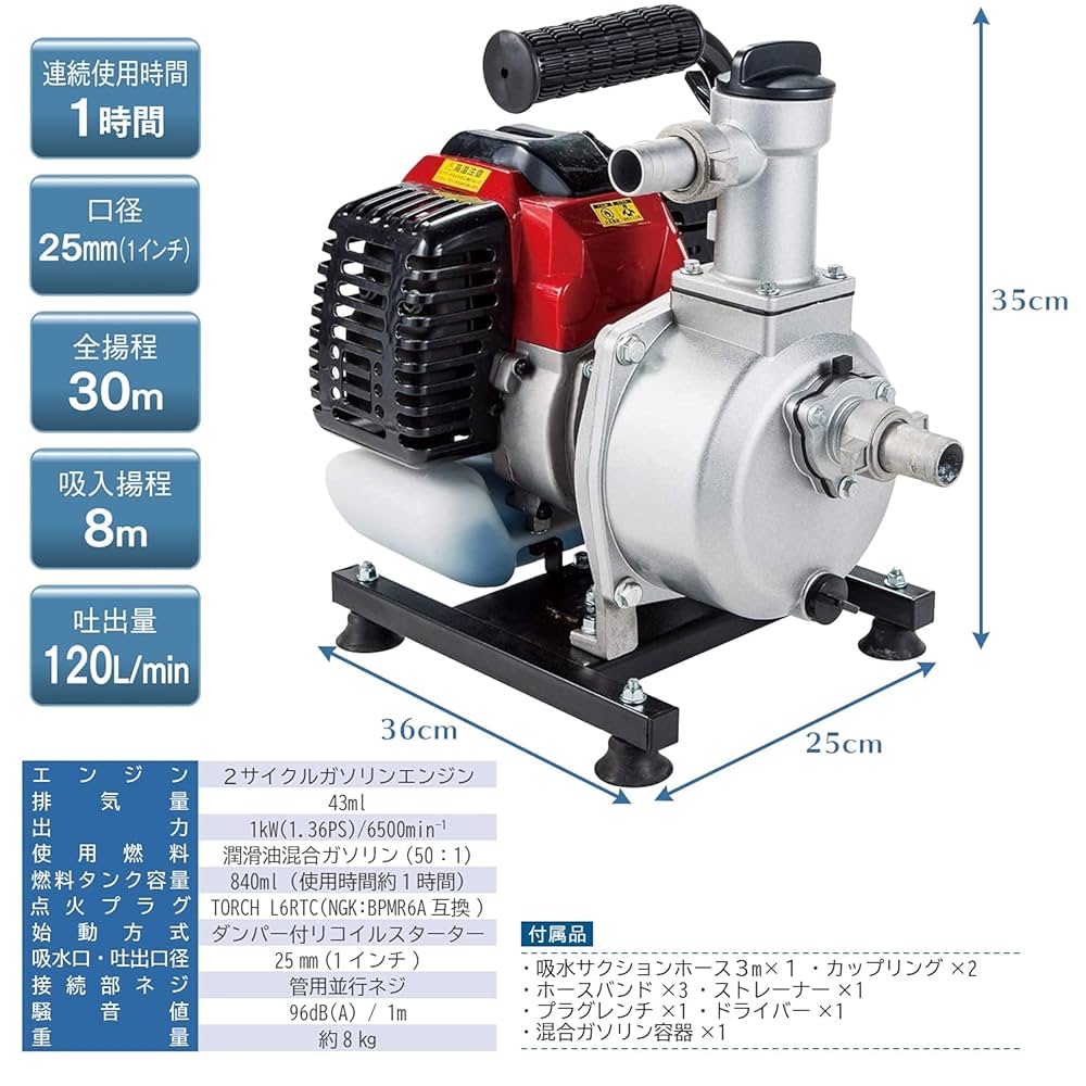 【即日発送】[ナカトミ] アルミニウム エンジンポンプ ハイデルスポンプ 4サイ bonnenuit_fbmu27916dc5c1