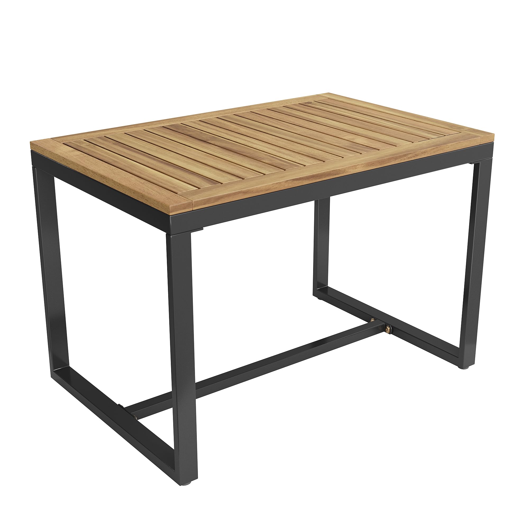 TIZZ Juego de muebles de jardín para 7 – 8 personas, juego de salón de jardín, conjunto de muebles de jardín, balcón, terraza, resistente a la intemperie, conjunto de asientos para comedor, moderno