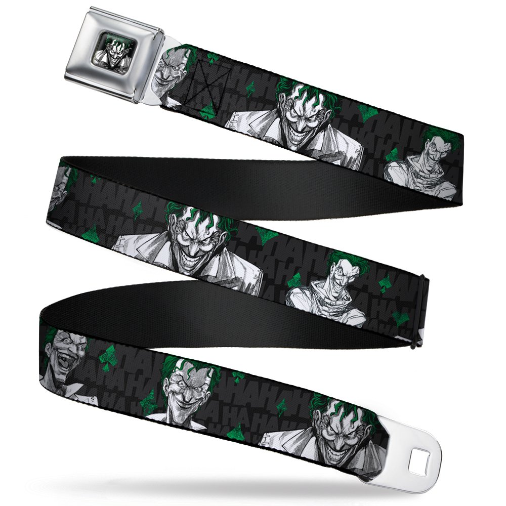 Cinturón Joker Laughing Expressions con hebilla de seguridad para trajes DC Comics 8