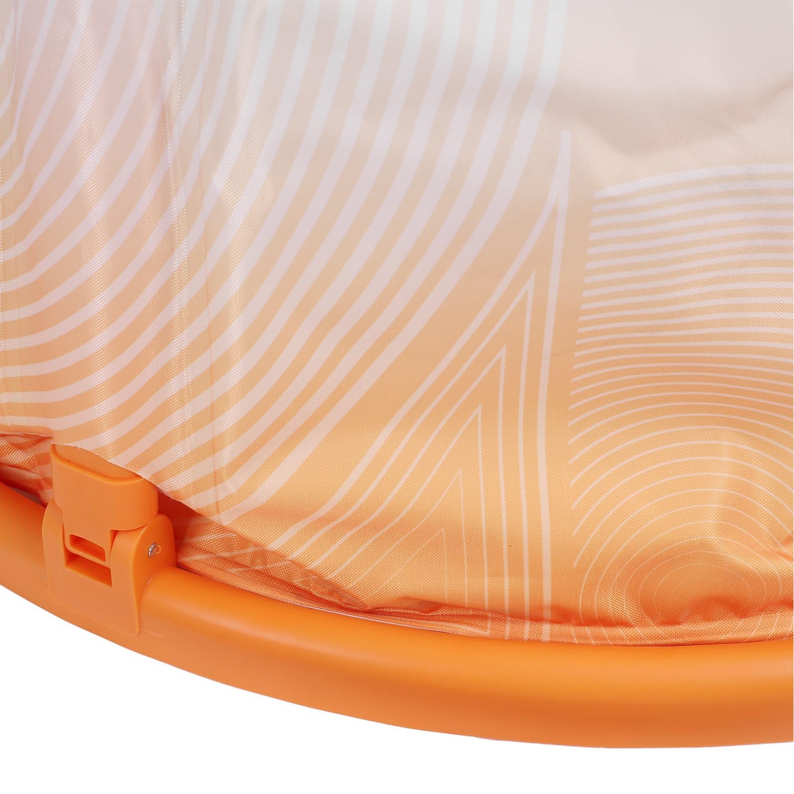 Przenośna Składana Wanna 70 Cm dla Dorosłych i Niemowląt - Wzmocnione PCV, Nie Wymaga Instalacji, Rodzina Wanna z Wannem - łatwe Czyszczenie i Przechowywanie, Zielony (ORANGE)