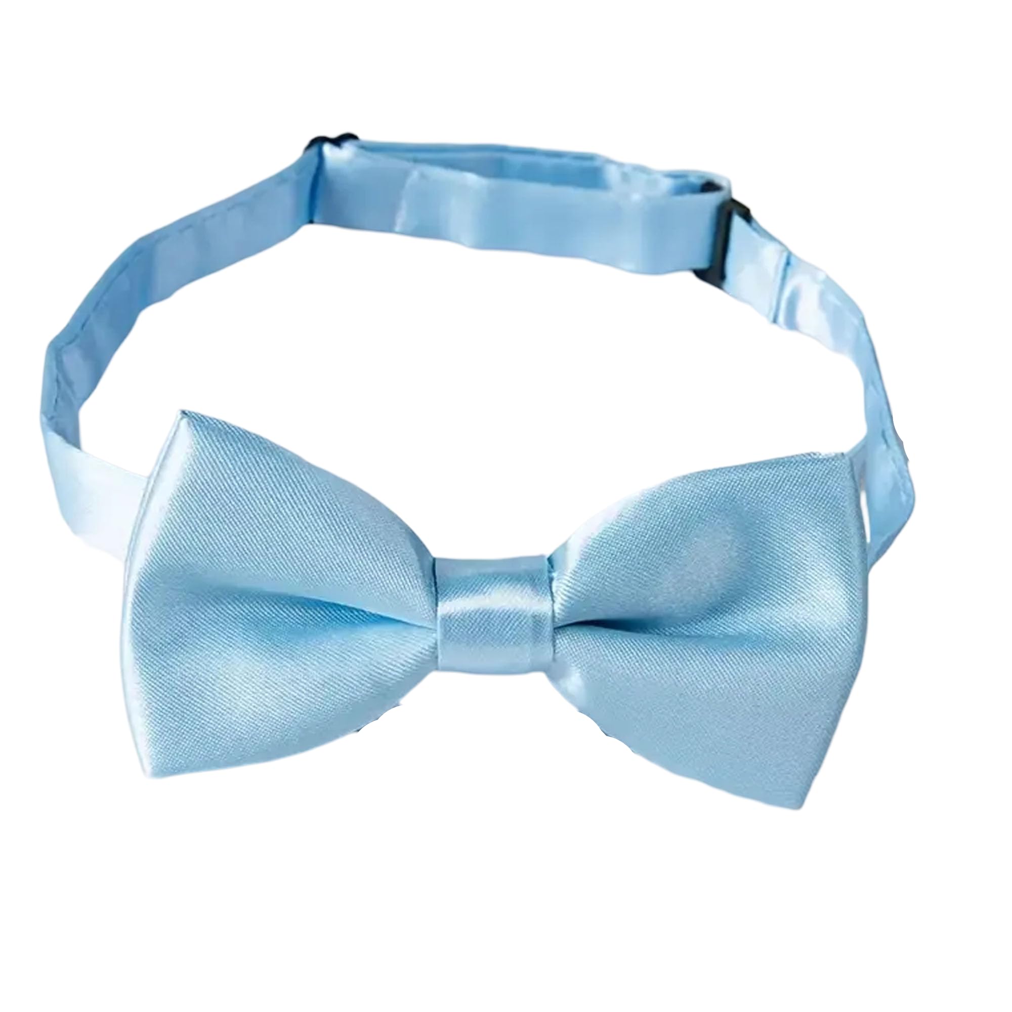 bow tie house Classic Men's Silk Satin Bow Tie for Formal Attire - Adjustable Solid Color Necktie For Wedding Party, Durable & Comfortable Fashion Accessory, 5.1"X2.5" - 1 Piece-picture-47