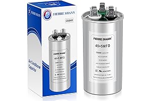 AC Capacitor 40/5 Dual Run Round Capacitor CBB65 370V 440V