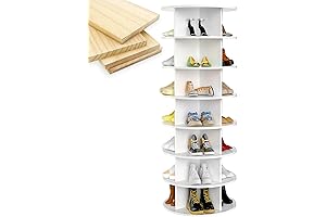 7-Tier Rotating Shoe Rack, Your Footwear Organizational Savior