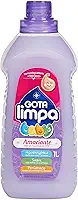 Amaciante Linha Baby Líquido, Hipoalergênico, Dermatologicamente Testado, com Perfume Suave, para Roupas de Bebê - Gota Limpa 1L