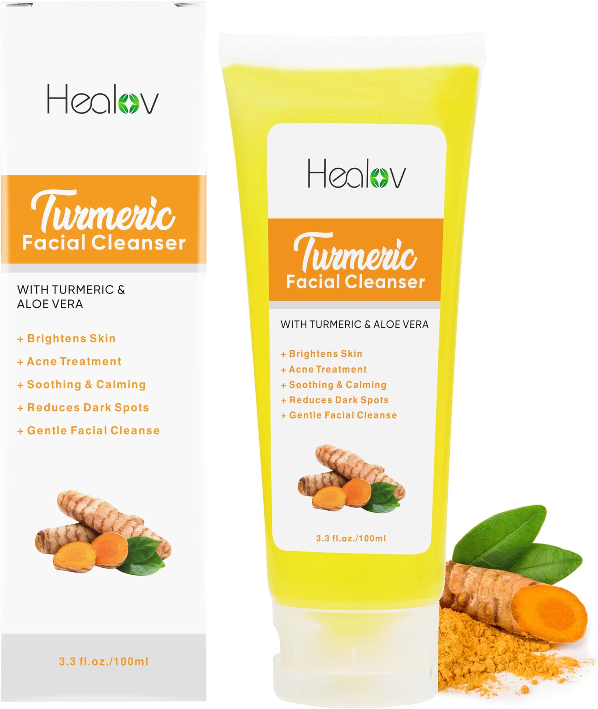 Turmeric Face Wash, Turmeric Clear Skin Liquid Soap 100
