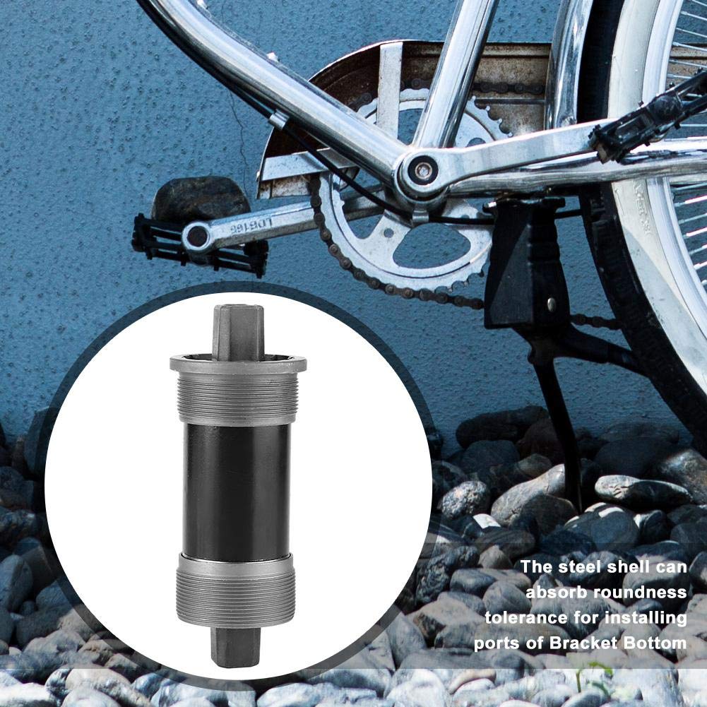 Kit Asse Movimento Centrale Per Bicicletta Con Foro Quadrato – Include Tazze E Cuscinetti Da 29mm, Diametro Asse 14,5x4,5cm - 2