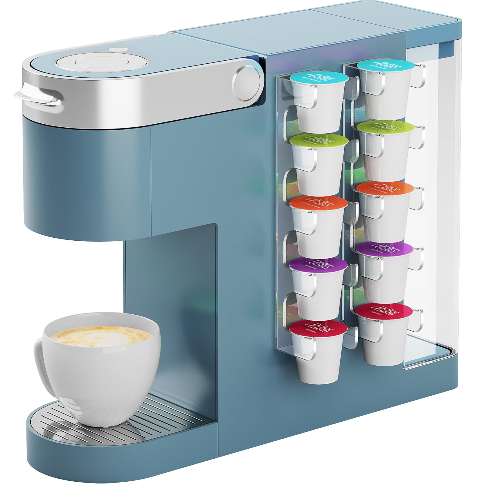Rangement dosettes K-Cup mural pour organiser la cuisine et le coin café du bureau