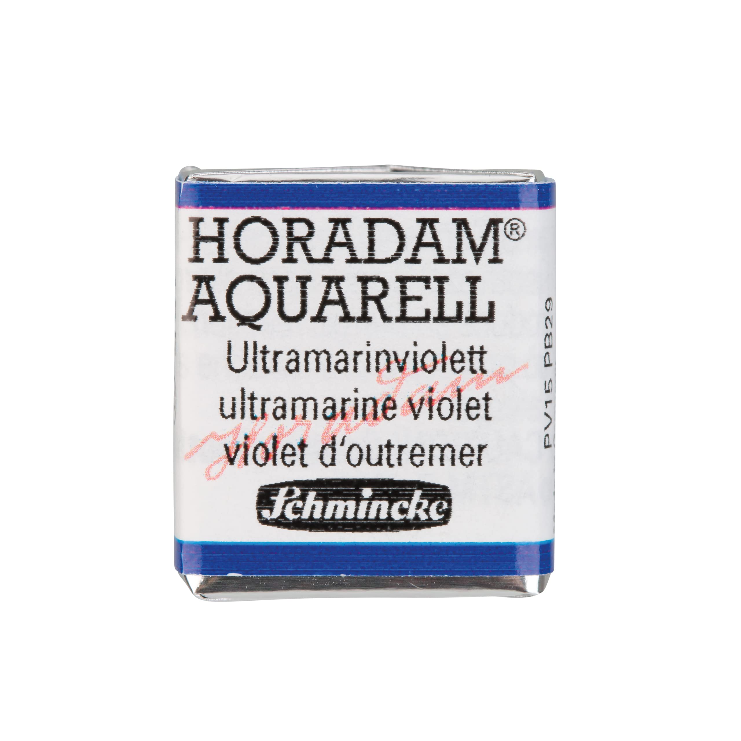 Schmincke - HORADAM® AQUARELL - acuarelas para artistas, 492 azul de Prusia, 14 492 044, 1/2 godet — view 29