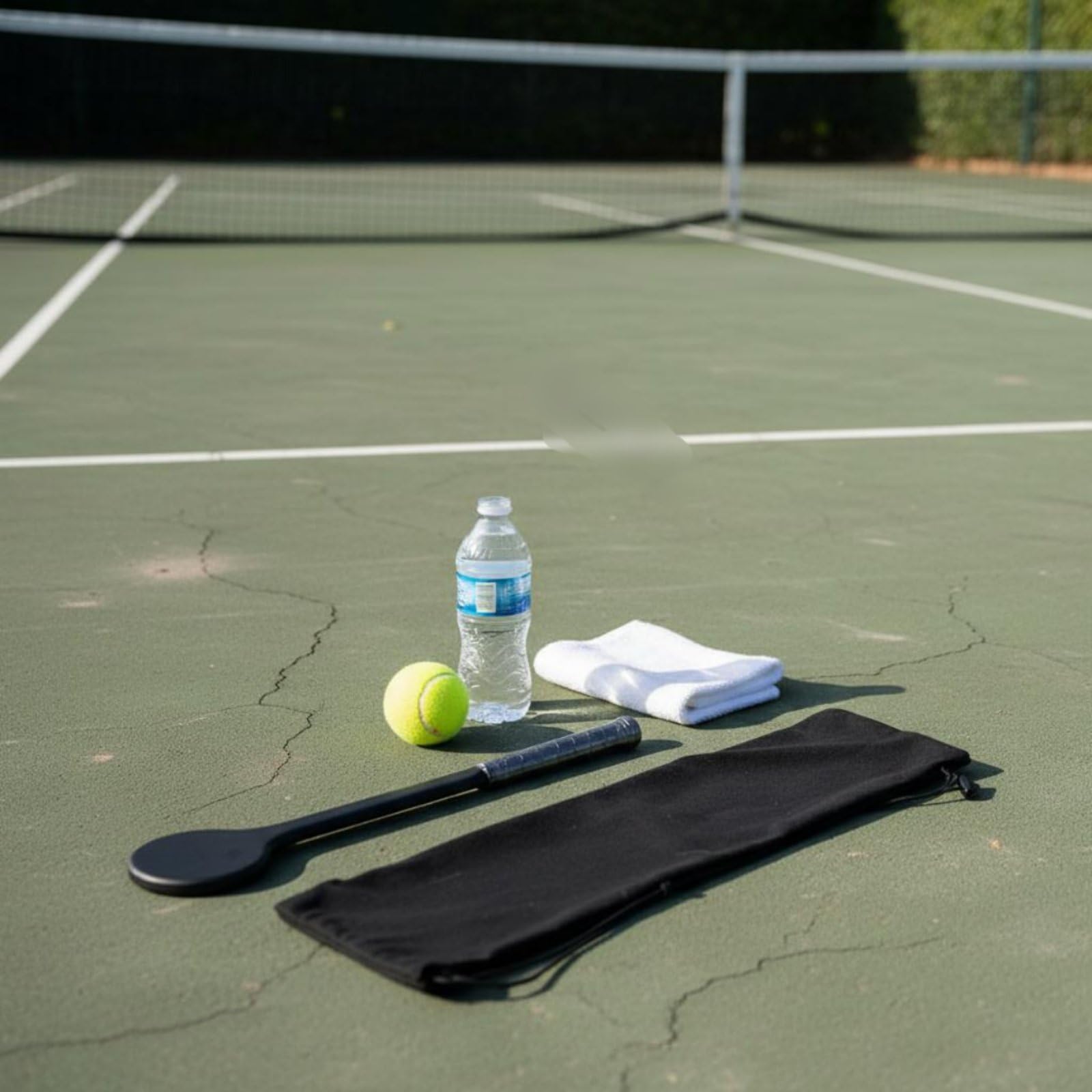 Qianly Raqueta Cuchara de Tenis Aumenta el el Control Raqueta de Agradable Ligero para Principiantes, Entrenamiento, Calentamiento