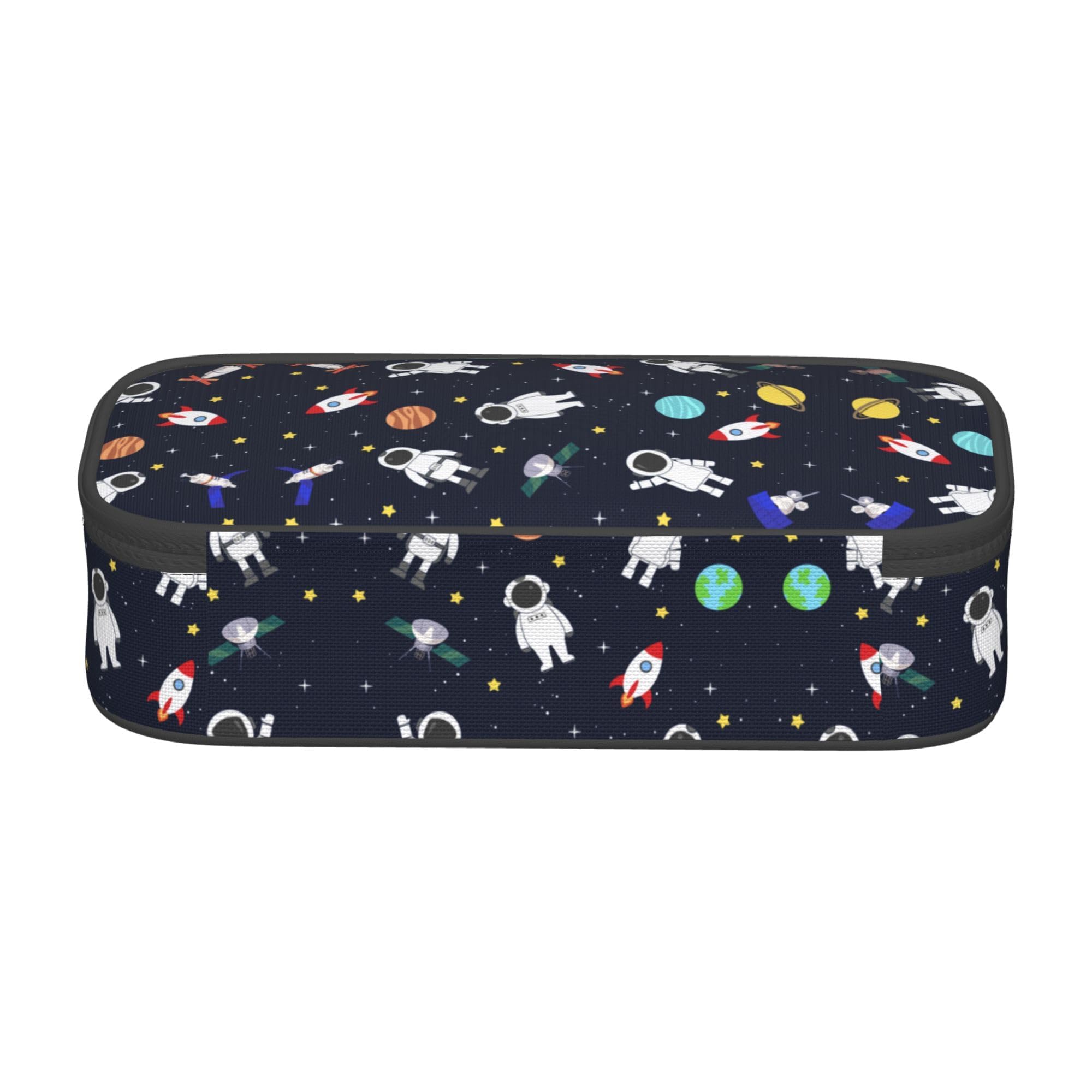 Abaysto Astronaut Pencil Case Large Capacity Pencil Pouch Pen Bag Cosmetic Portable Gift for Office School Teen Girl Boy Men Women Adult