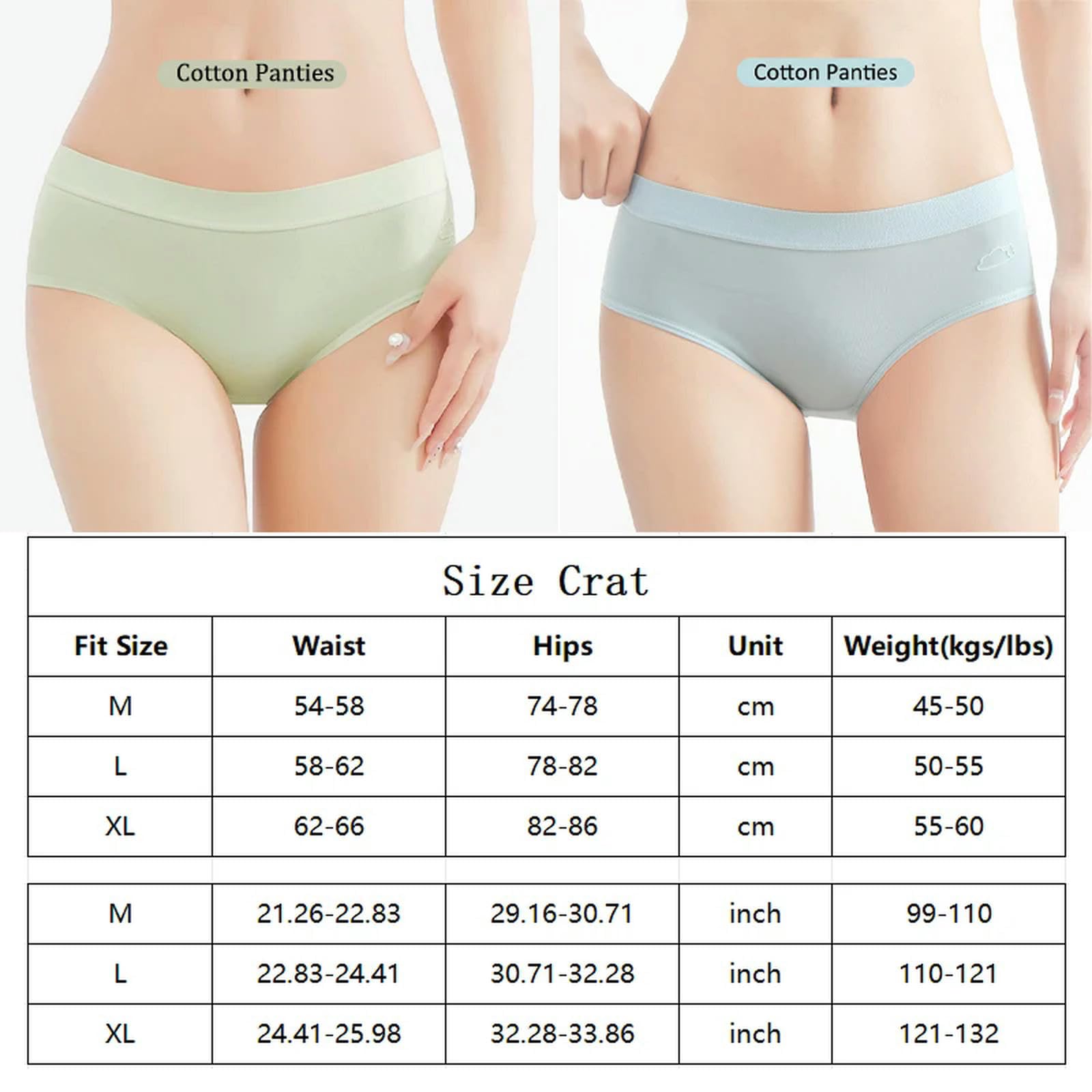 Mutande Donna Cotone 5 Pezzi Set Women Women Cotone Mutandine Sexy Brevi Bassi E Biancheria Bianche da Femmina Schema di Goccia Carina Intimata Lingerie-5 Colori Solidi-l
