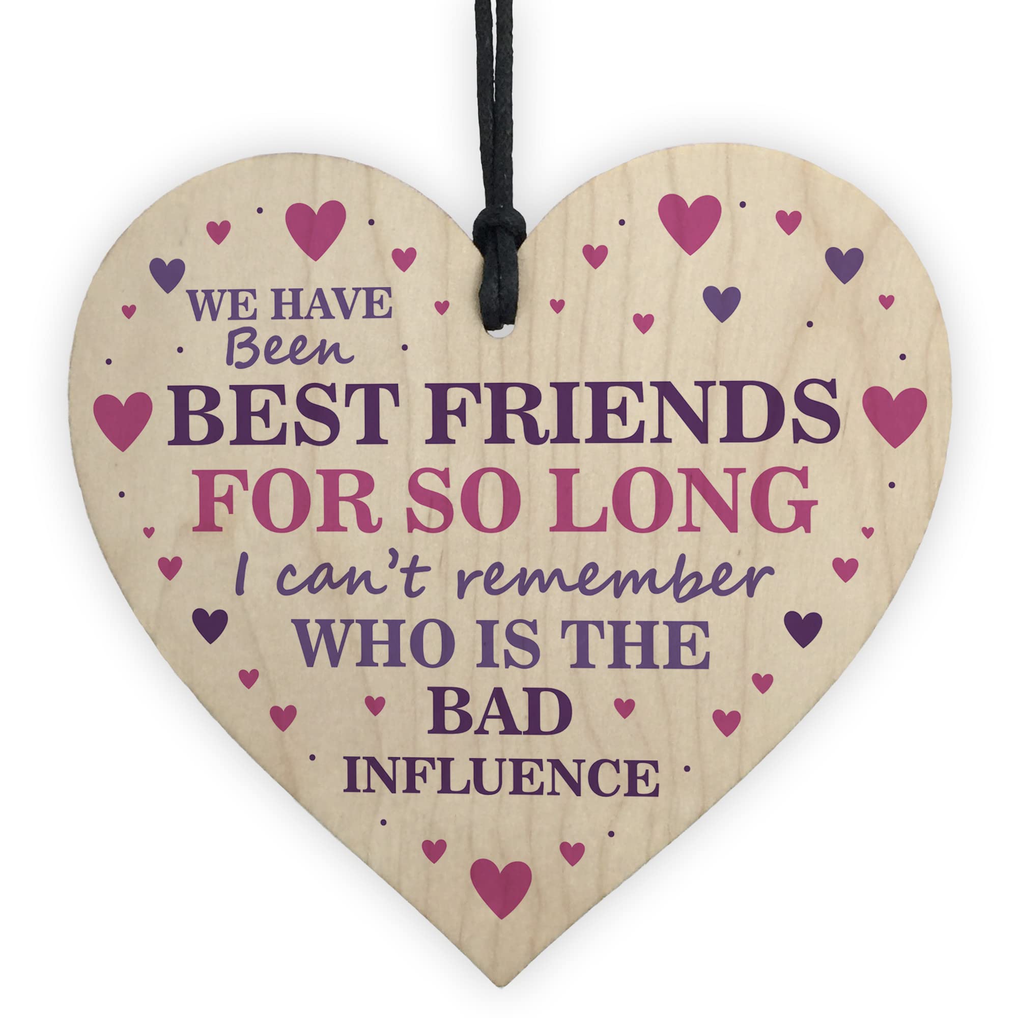 Red Ocean Friendship Gifts For Women Novelty Wooden Gifts For Her Funny Friend Gifts For Christmas Birthday