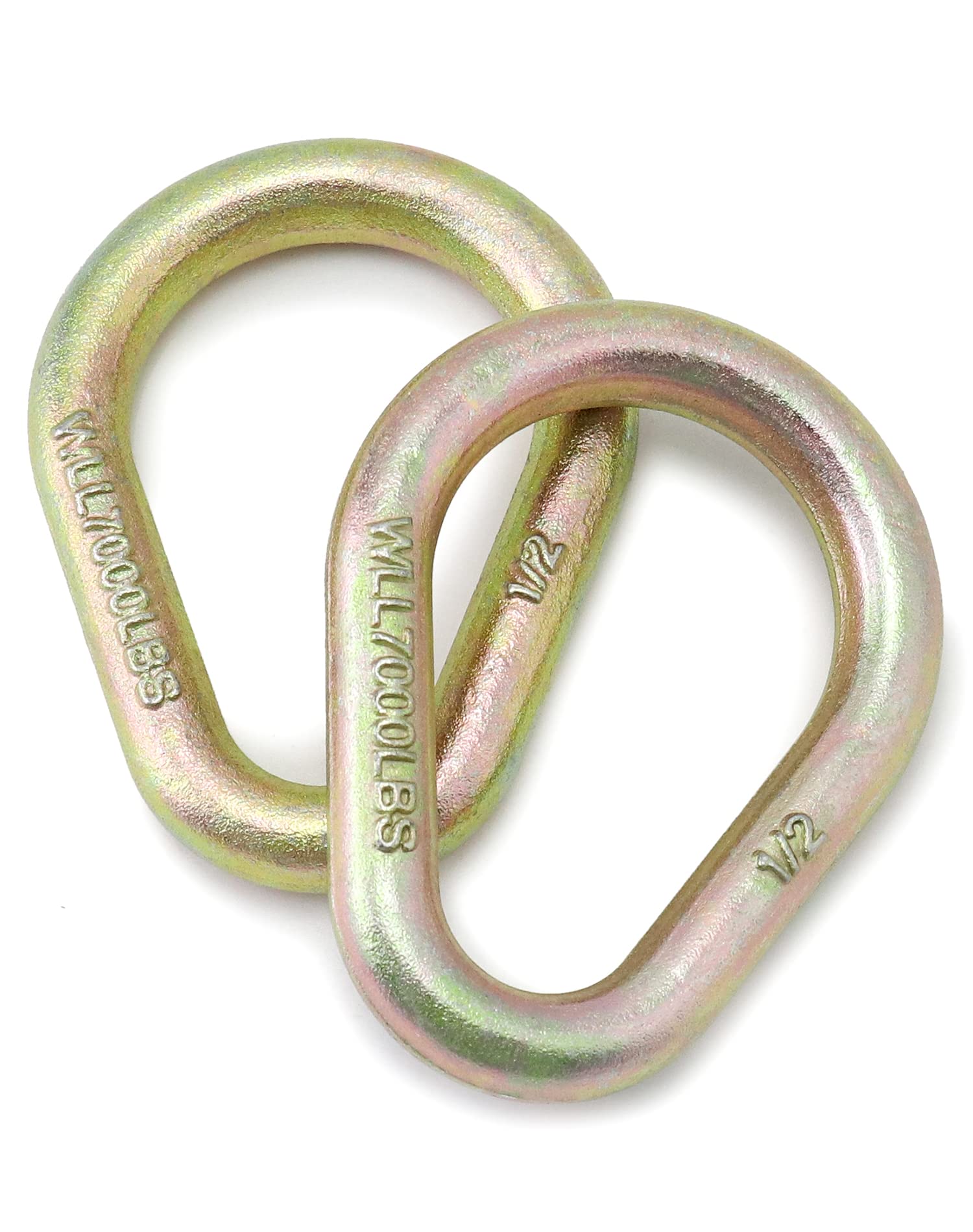 きらり　Durango デュランゴ リング（ハーネス） Goodyear QWORK 4 Pack Pear Link for Wire Rope, 1/2