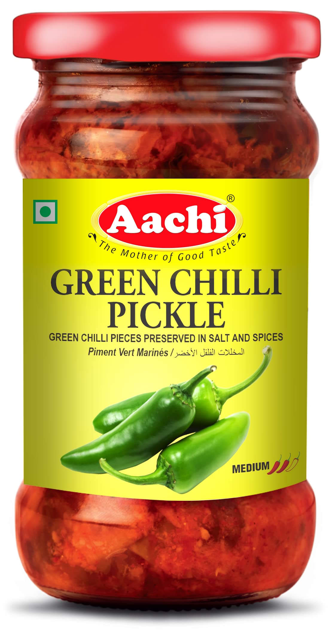 Green Chilli Pickle (300gX6)