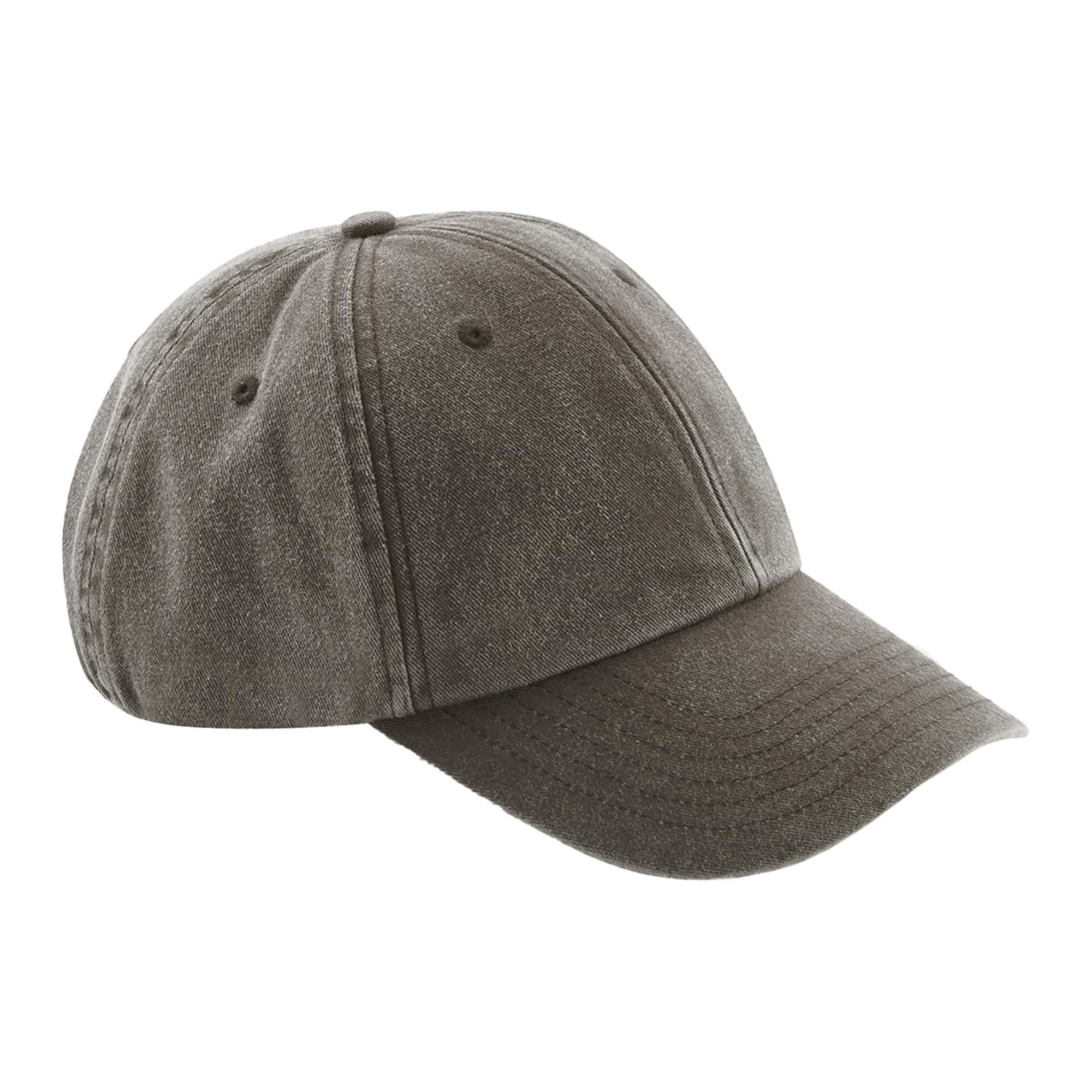 Beechfield B655 Low Profile Vintage Cap - Brown
