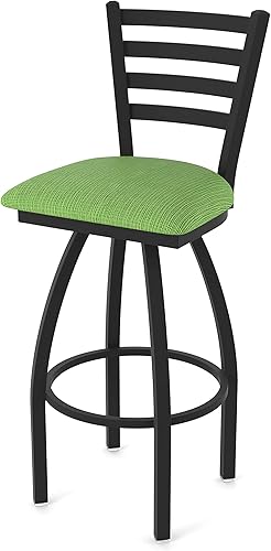 Miniatura 43 de 410 Jackie Taburete de bar giratorio de 36 pulgadas con acabado antiarrugas negro y asiento de vinilo negro Vinilo negro,Canter Burdeos,Tierra