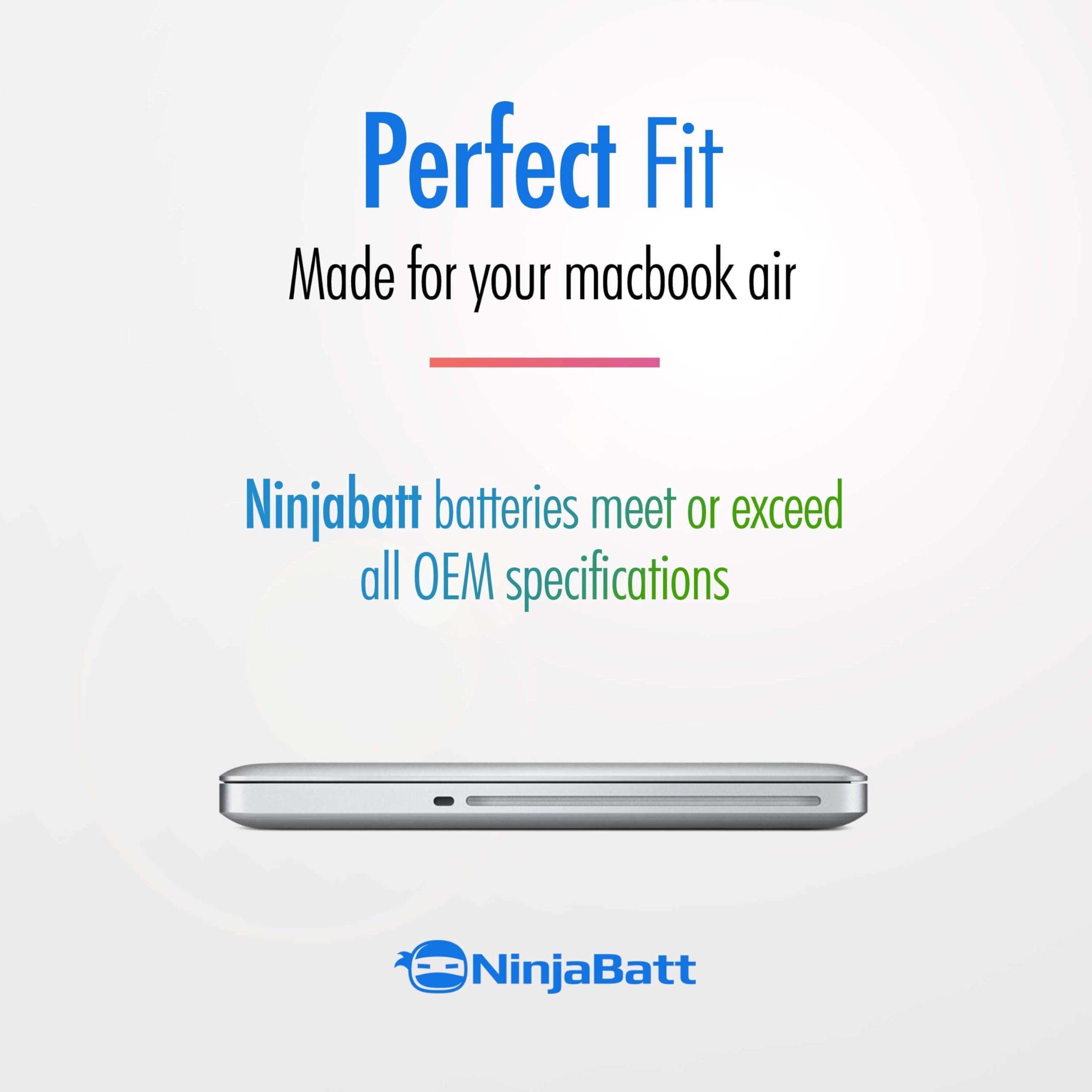 NinjaBatt Batería A1322 A1278 para MacBook Pro 13" [Medio 2012 2010 2009 Temprana 2011 Tarde 2011] - Batería Duradero [63,5Wh/10,95v]