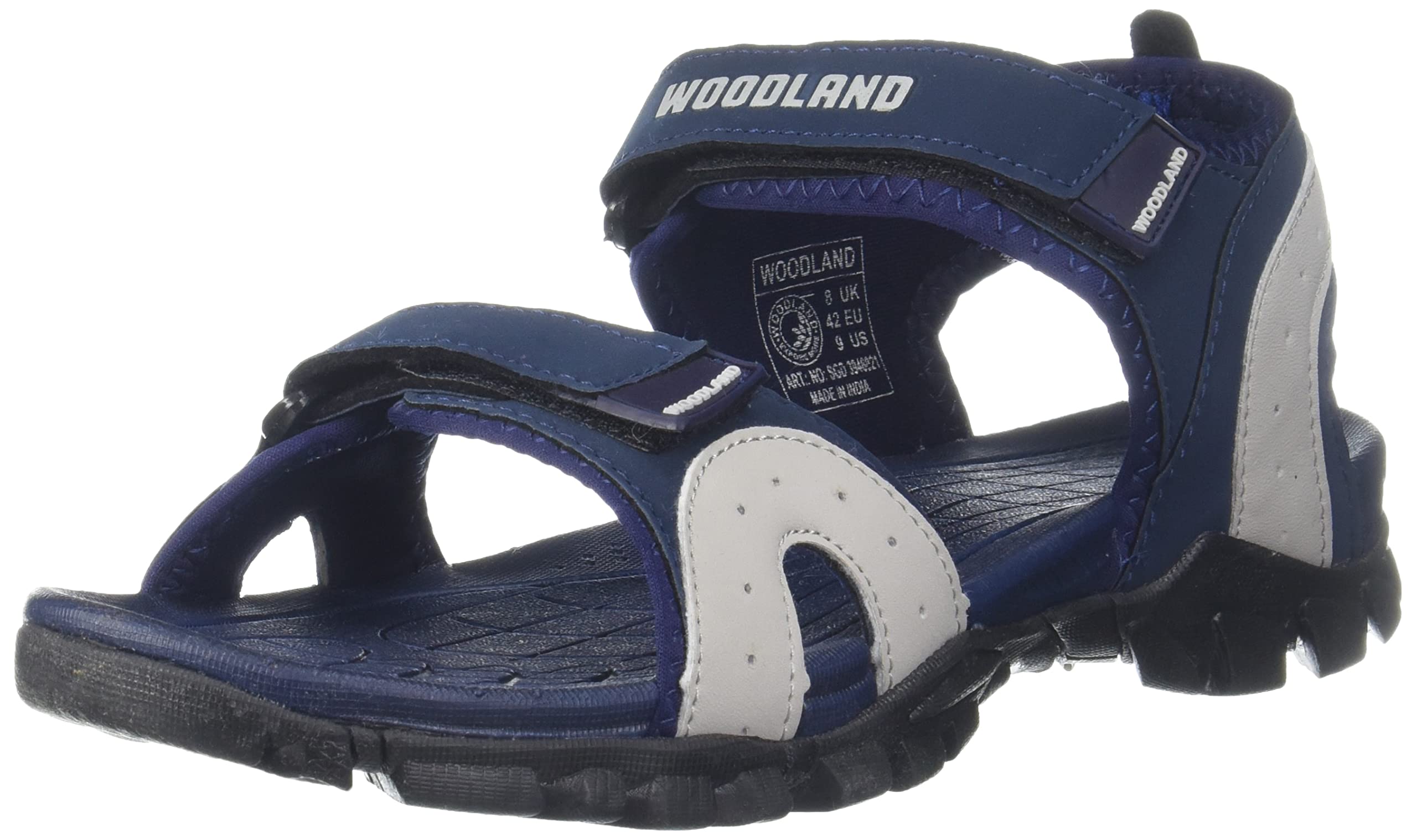 Woodland Mens Navy Leather Sandal-7 UK (41 EU) (SGD 3946021) (B0B17D6FTS) Amazon Price History, Amazon Price Tracker