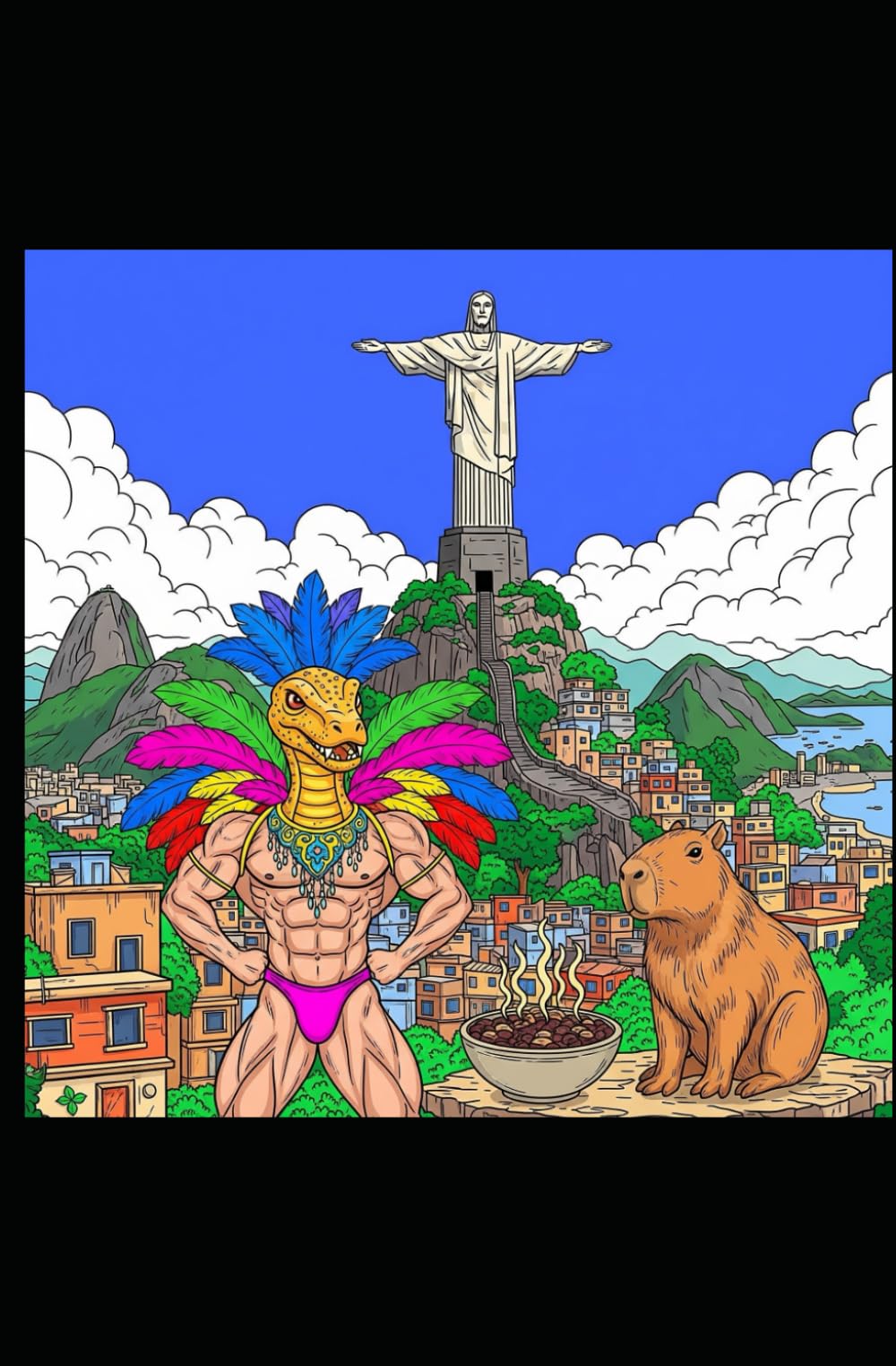 coloring book brazil - adult: livro de colorir para adultos