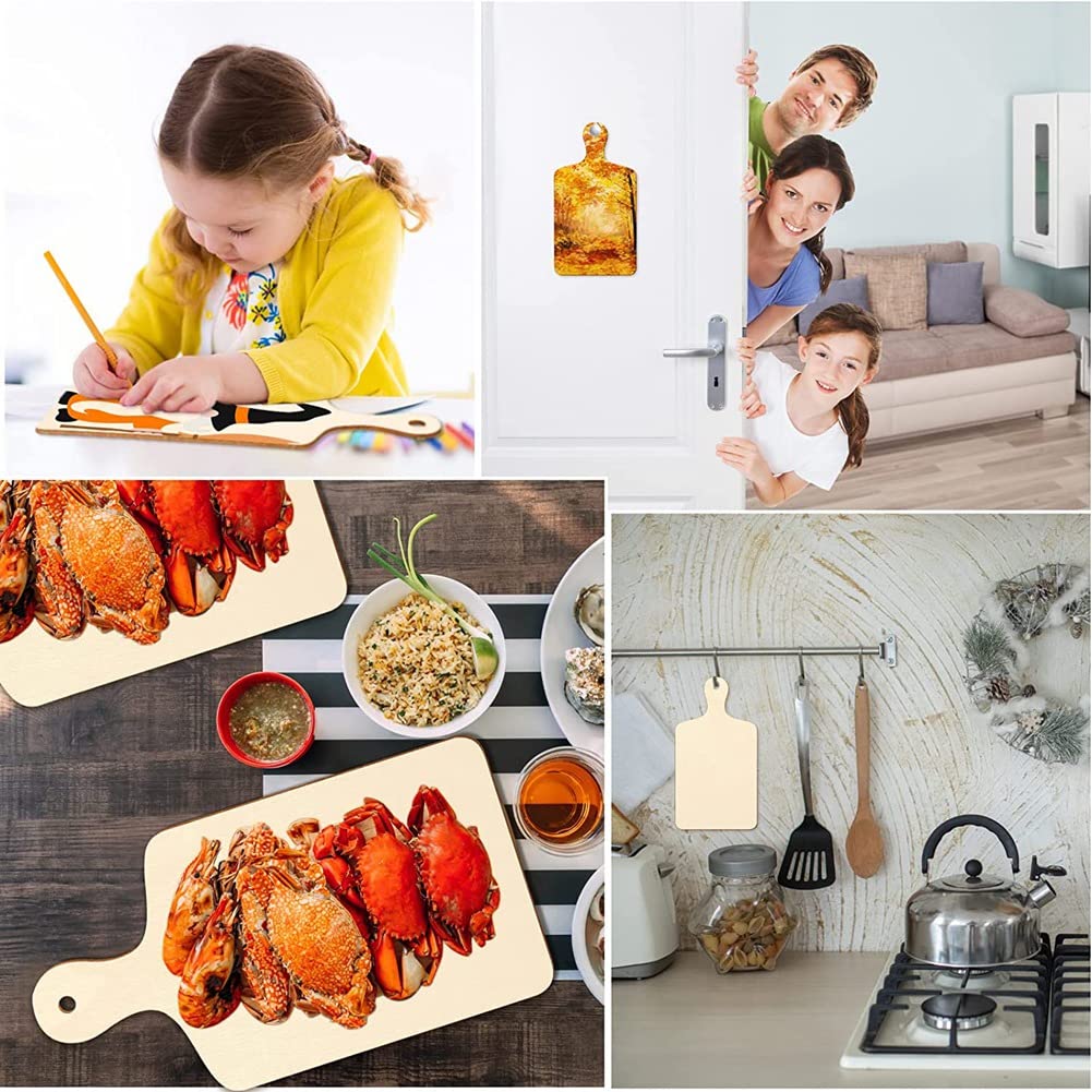 Mini Taglieri In Legno Non Trattato - 36 Pezzi Per Salumi, Formaggi E Decorazione - Foto 9