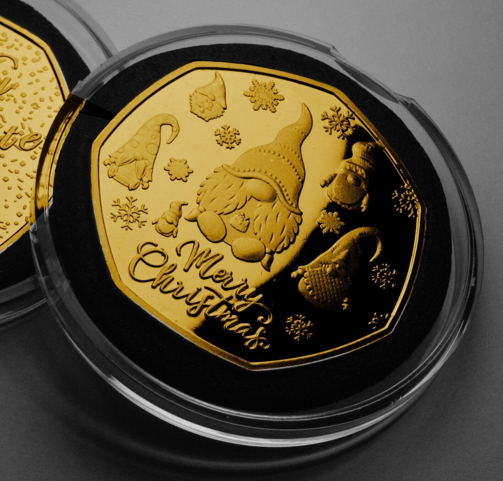 The Commemorative Coin Company TO MY FAVOURITE GONK 24ct Gold Commemorative in Capsule. Christmas/Xmas Gift/Present