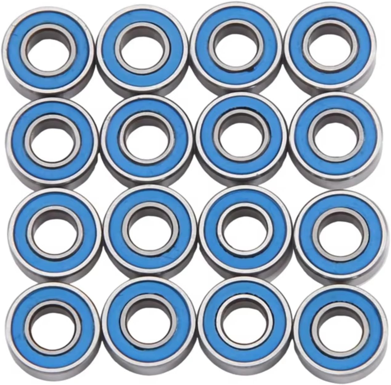 For Tamiya For BBX BB-01 1/10 RC Crawler Car Metal Ball Bearings Accessories Upgrade Parts Remote Control Car Replacement Parts RC Ball Bearings(Blue)