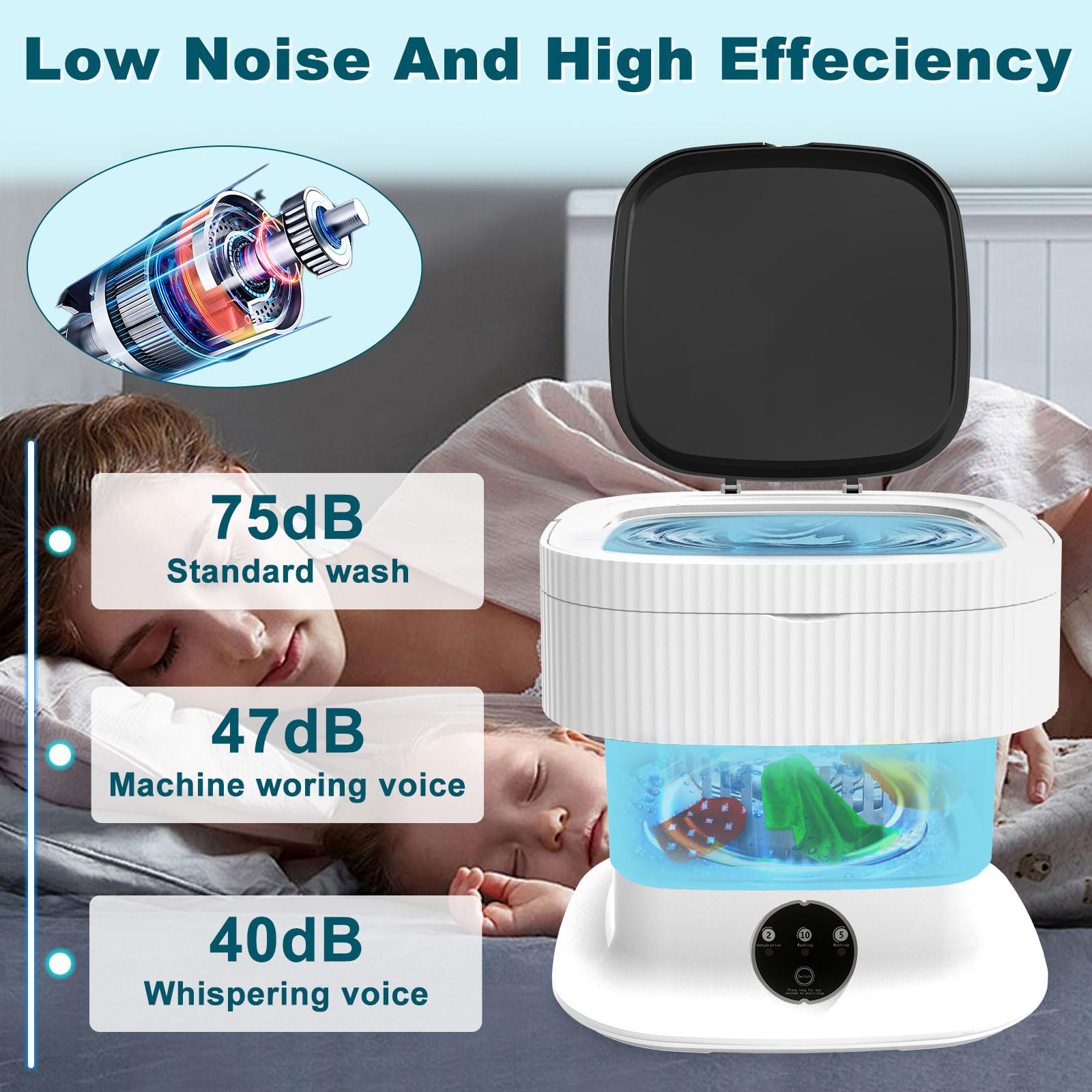 Temu Mini Washing Machine