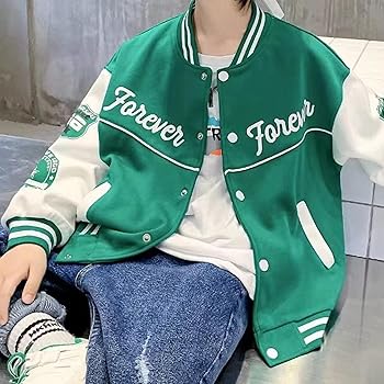 Amazon | [Hefiona] スタジャン キッズ 男の子 120cm 子供