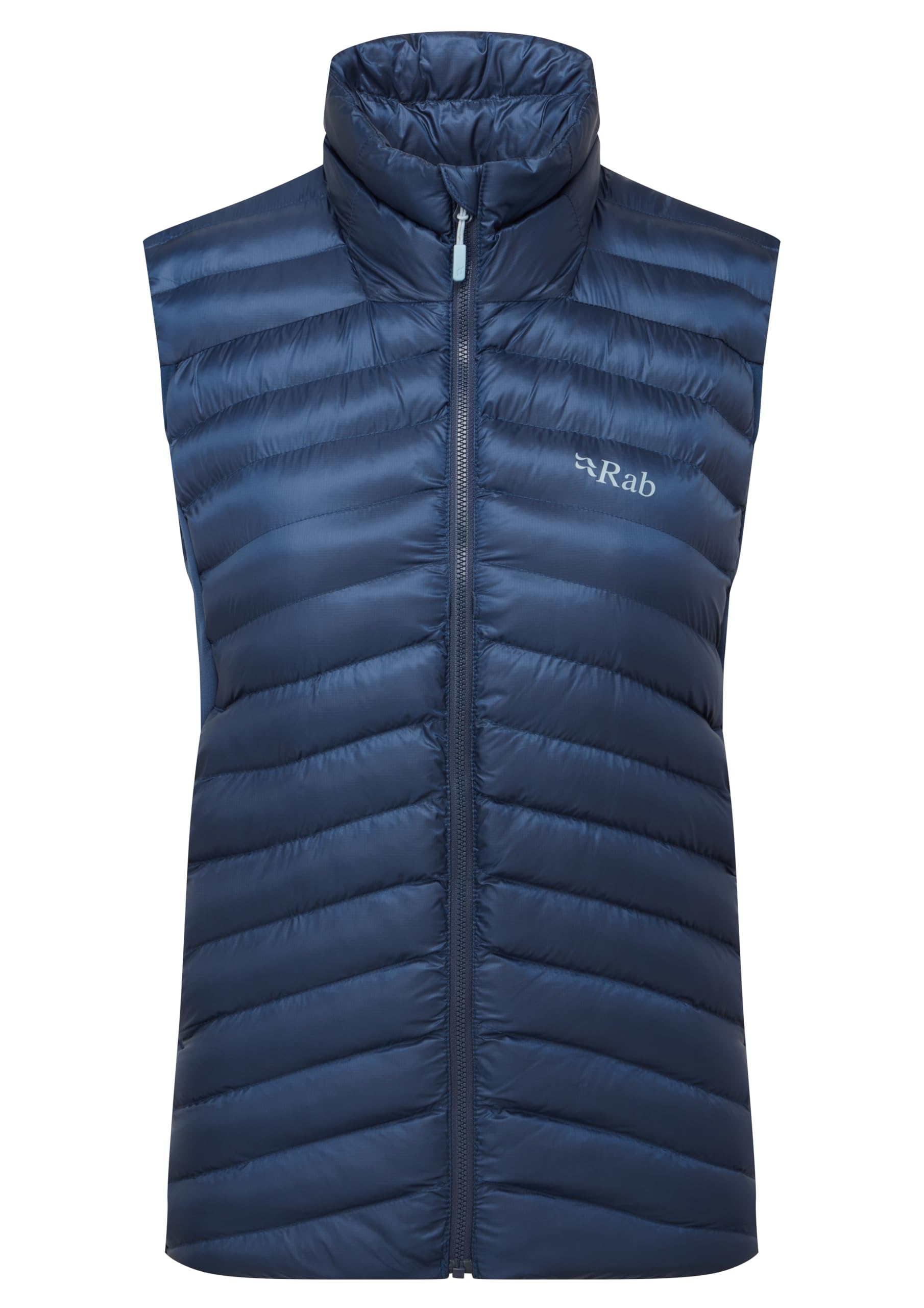 Rab Women's Tempest Blue Cirrus Flex Vest Lightweight Insulated Gilet For Trekking, Skiing, & Climbing - Large