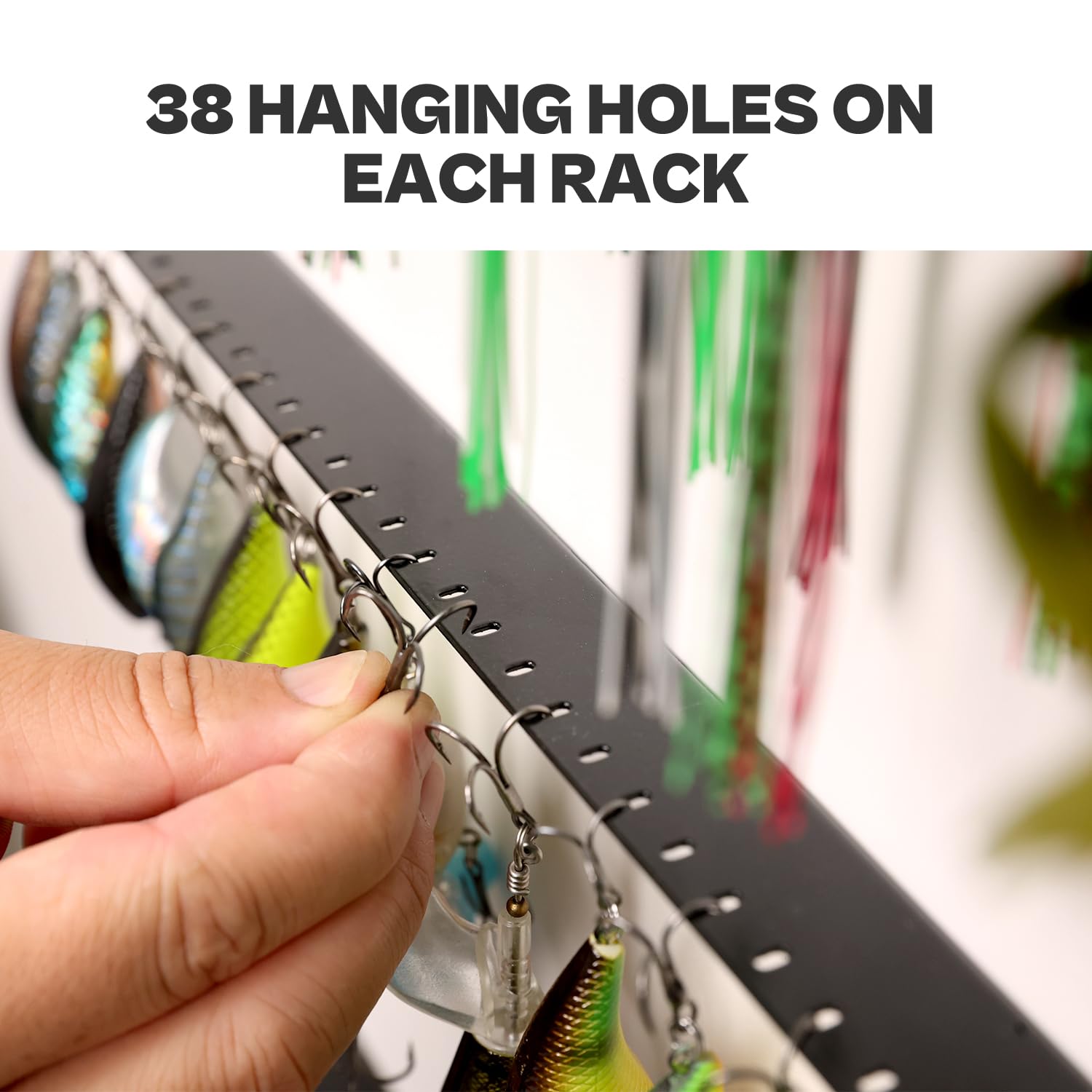 Amazon.com: VEYWANE Fishing Lure Display Storage Racks, 15" Wall Mount Metal Fishing Baits/Lures Organizer and Rig Holder 4 PCs : Sports & Outdoors Amazon.com: VEYWANE Fishing Lure Display Storage Racks, 15" Wall Mount Metal Fishing Baits/Lures Organizer and Rig Holder 4 PCs : Sports & Outdoors